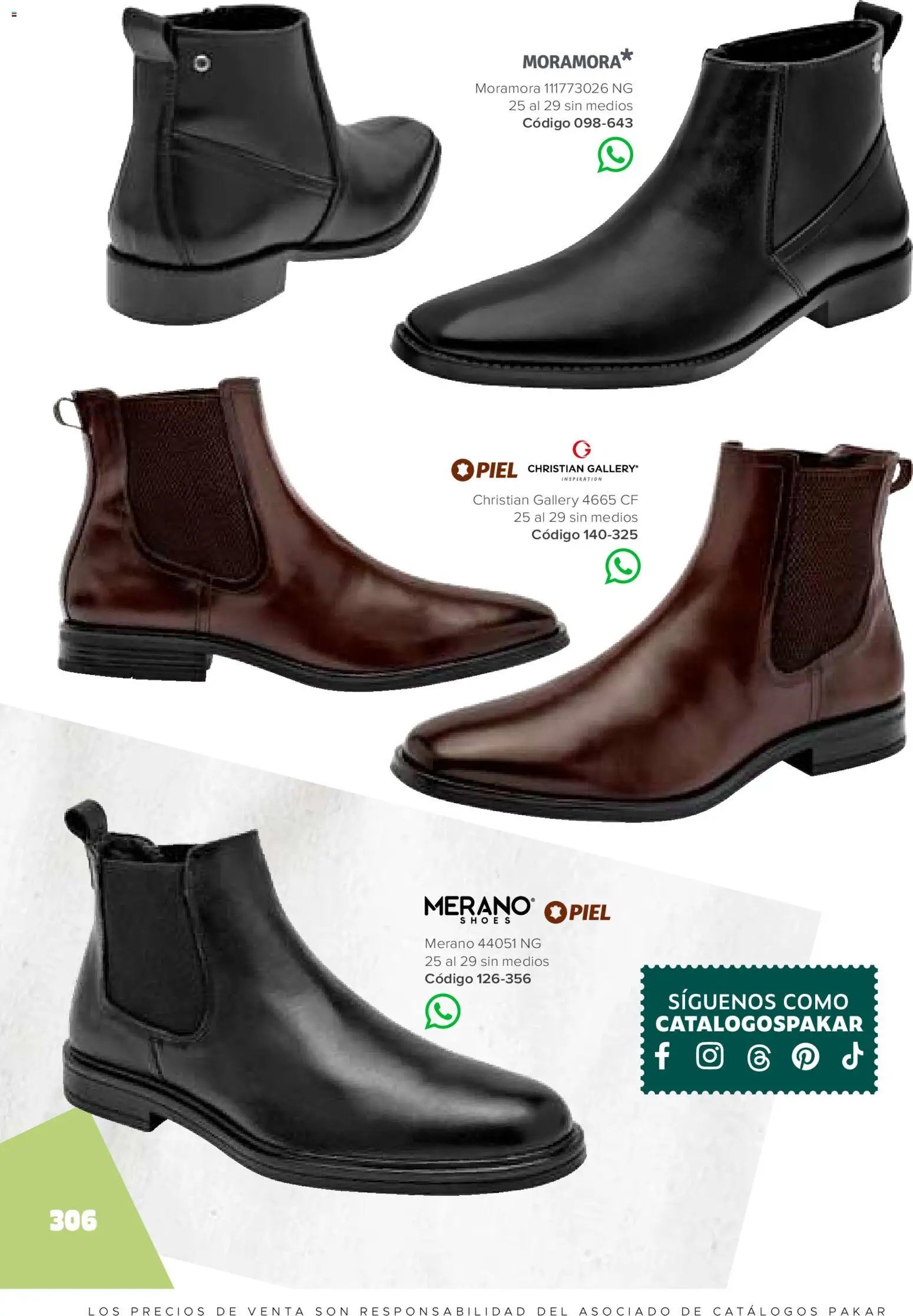 SC Pakar oferta desde 30/01/2026 Catálogo Hombre