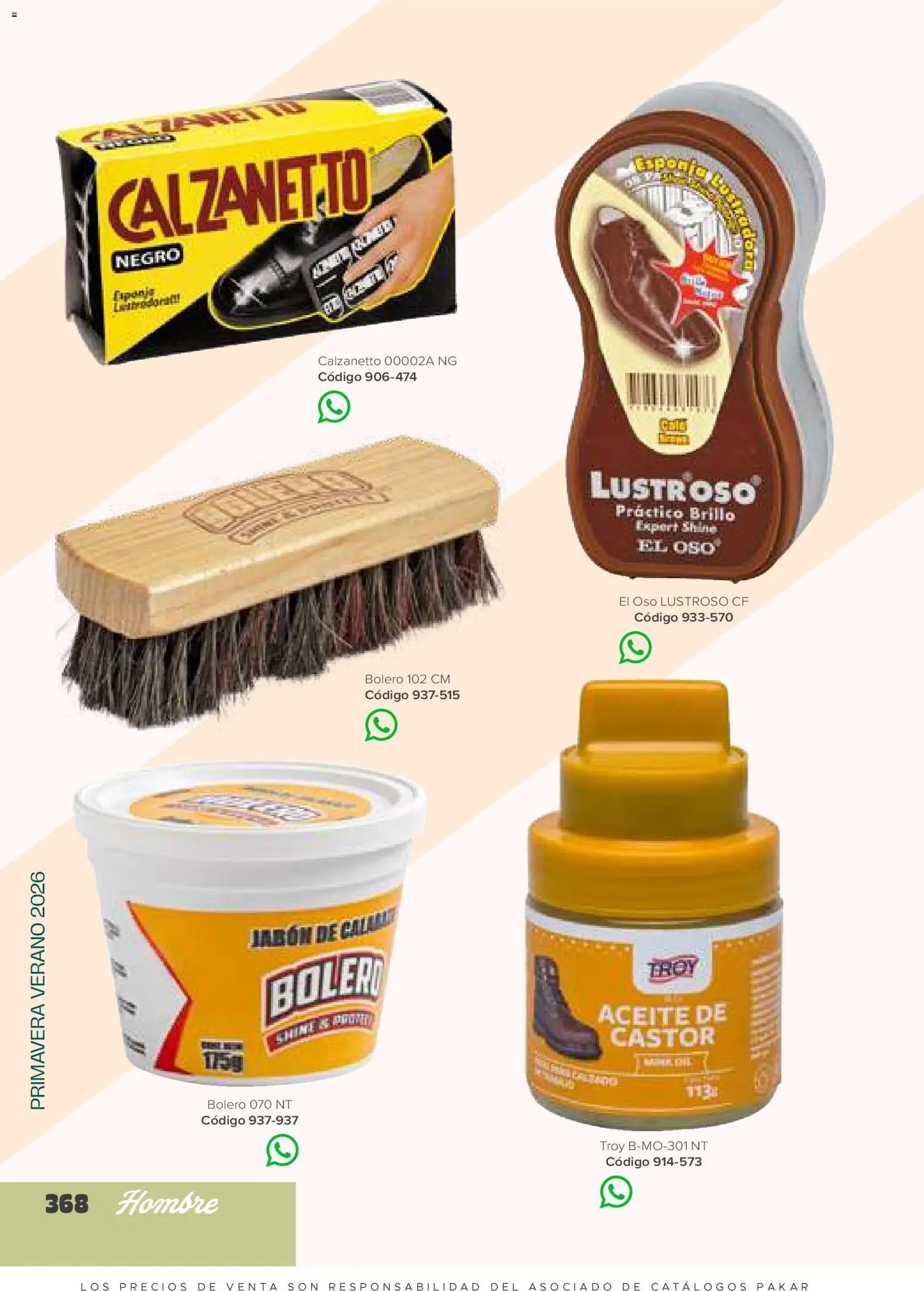 SC Pakar oferta desde 30/01/2026 Catálogo Hombre