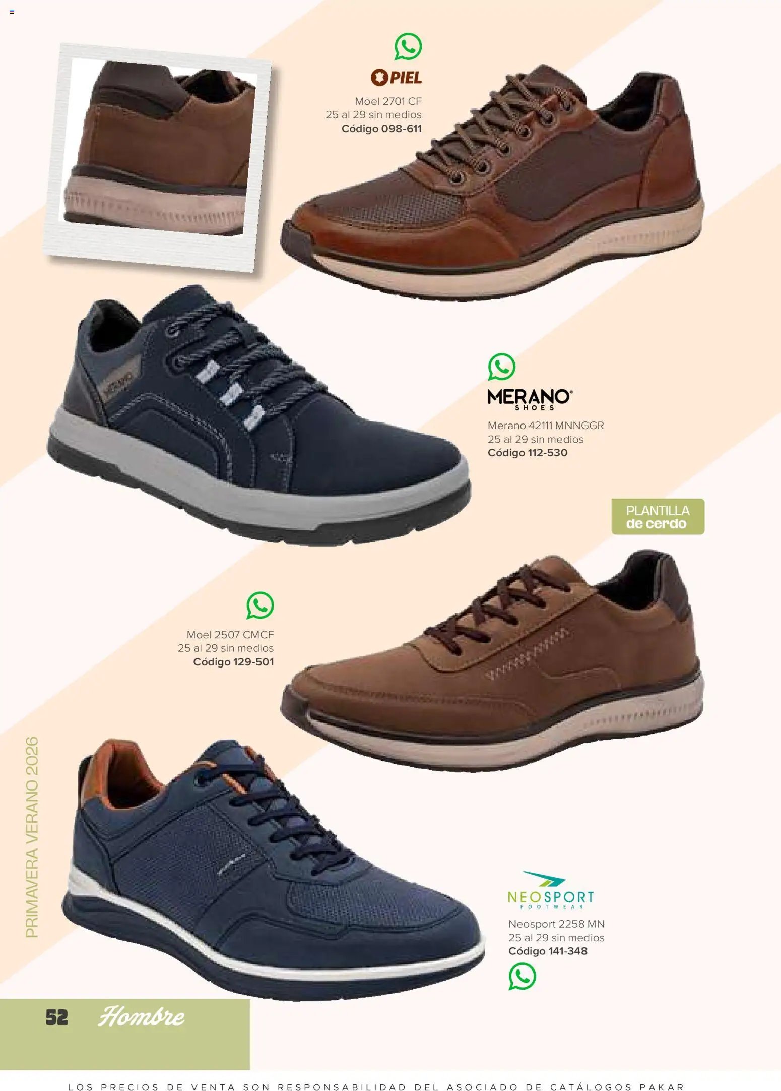 SC Pakar oferta desde 30/01/2026 Catálogo Hombre