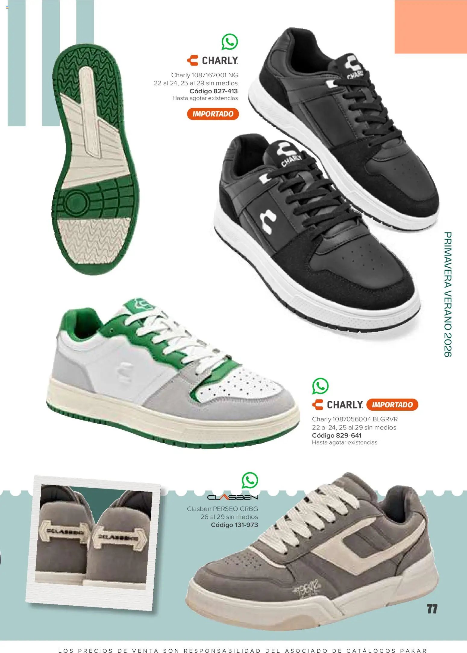 SC Pakar oferta desde 30/01/2026 Catálogo Hombre