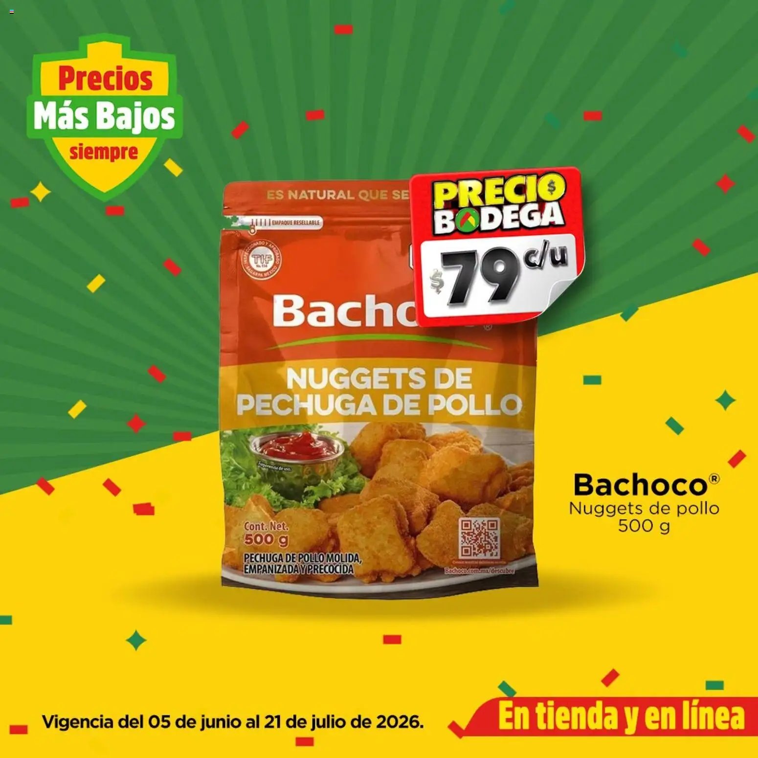 Bodega Aurrerá oferta desde 05/06/2026 Bodega Aurrerá folleto La emoción de los partidos ya empezó