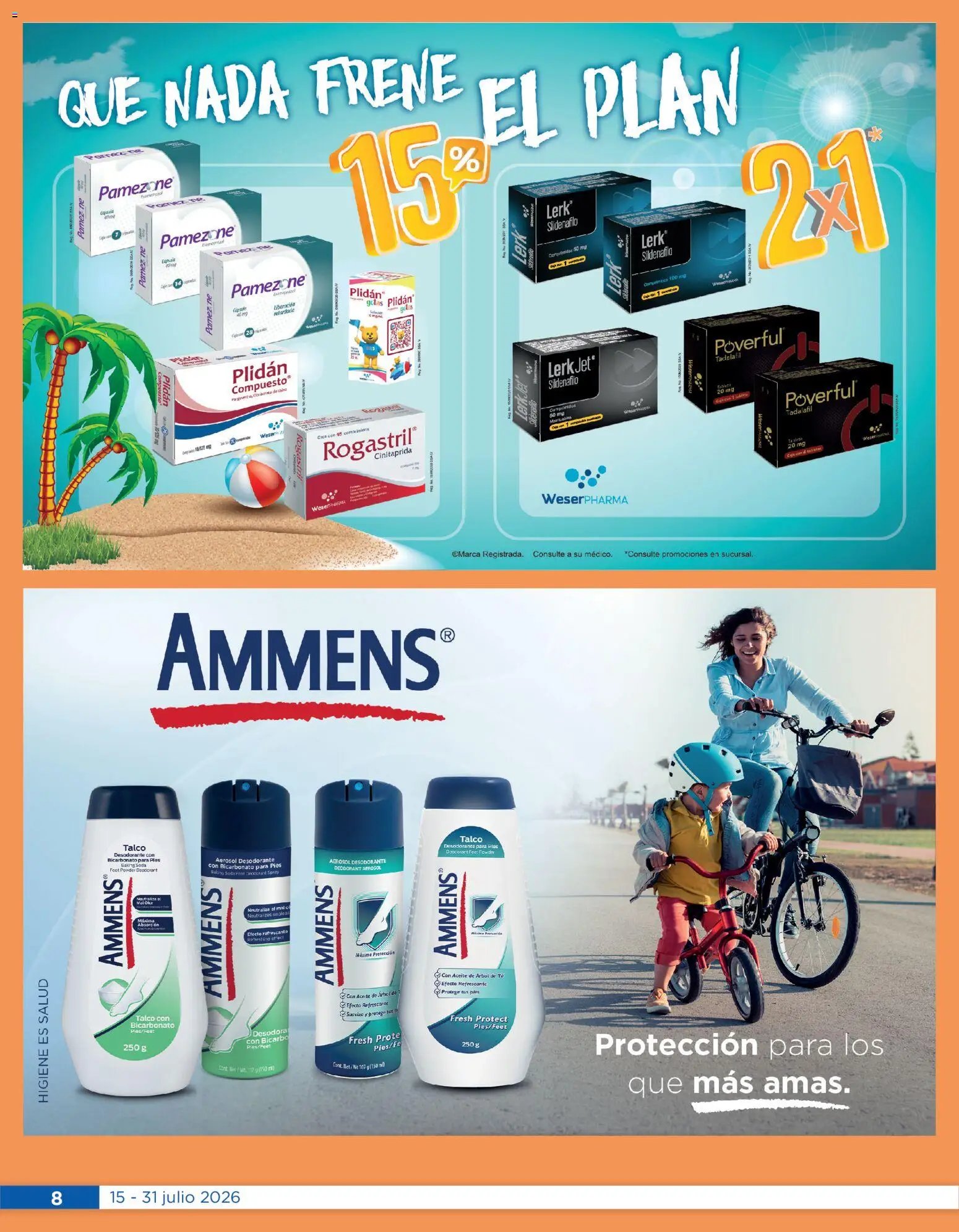 Chedraui oferta desde 15/07/2026 Chedraui folleto Cuidar tu salud