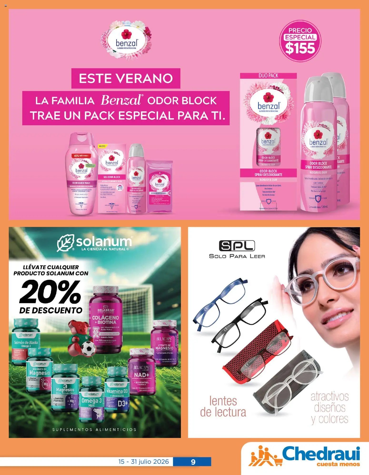 Chedraui oferta desde 15/07/2026 Chedraui folleto Cuidar tu salud