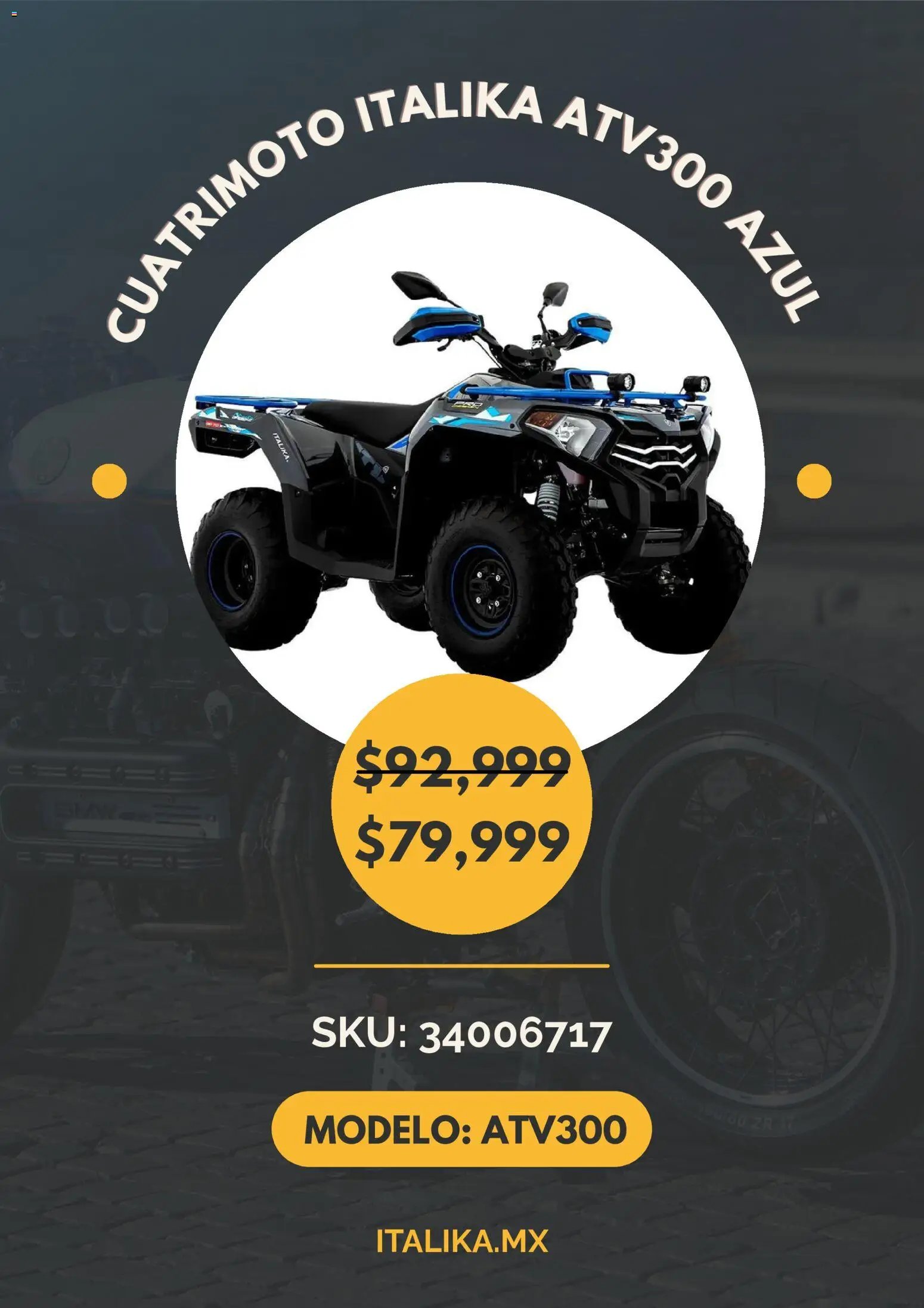 Italika oferta desde 03/06/2026 Italika catálogo