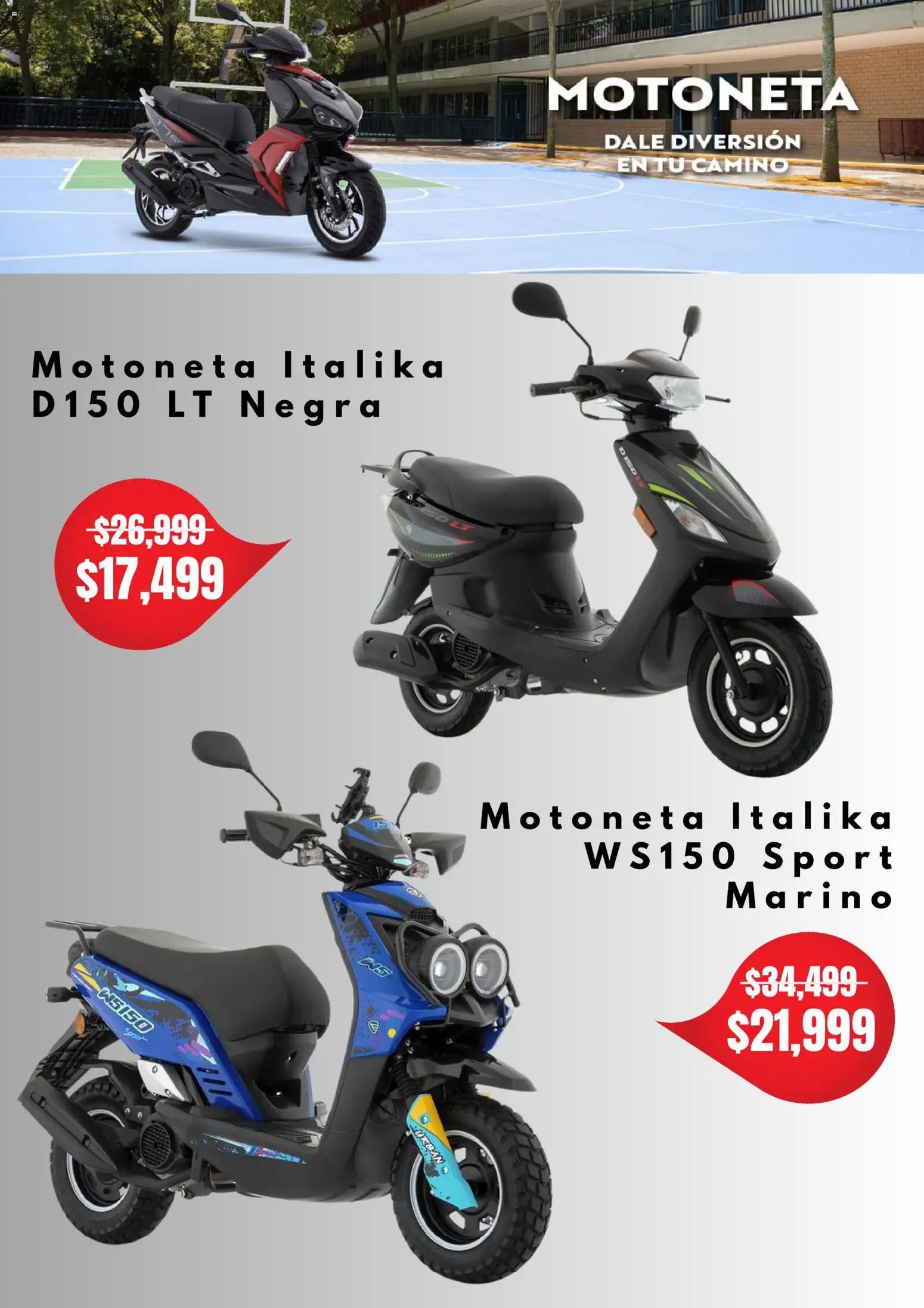 Italika oferta desde 03/06/2026 Italika catálogo