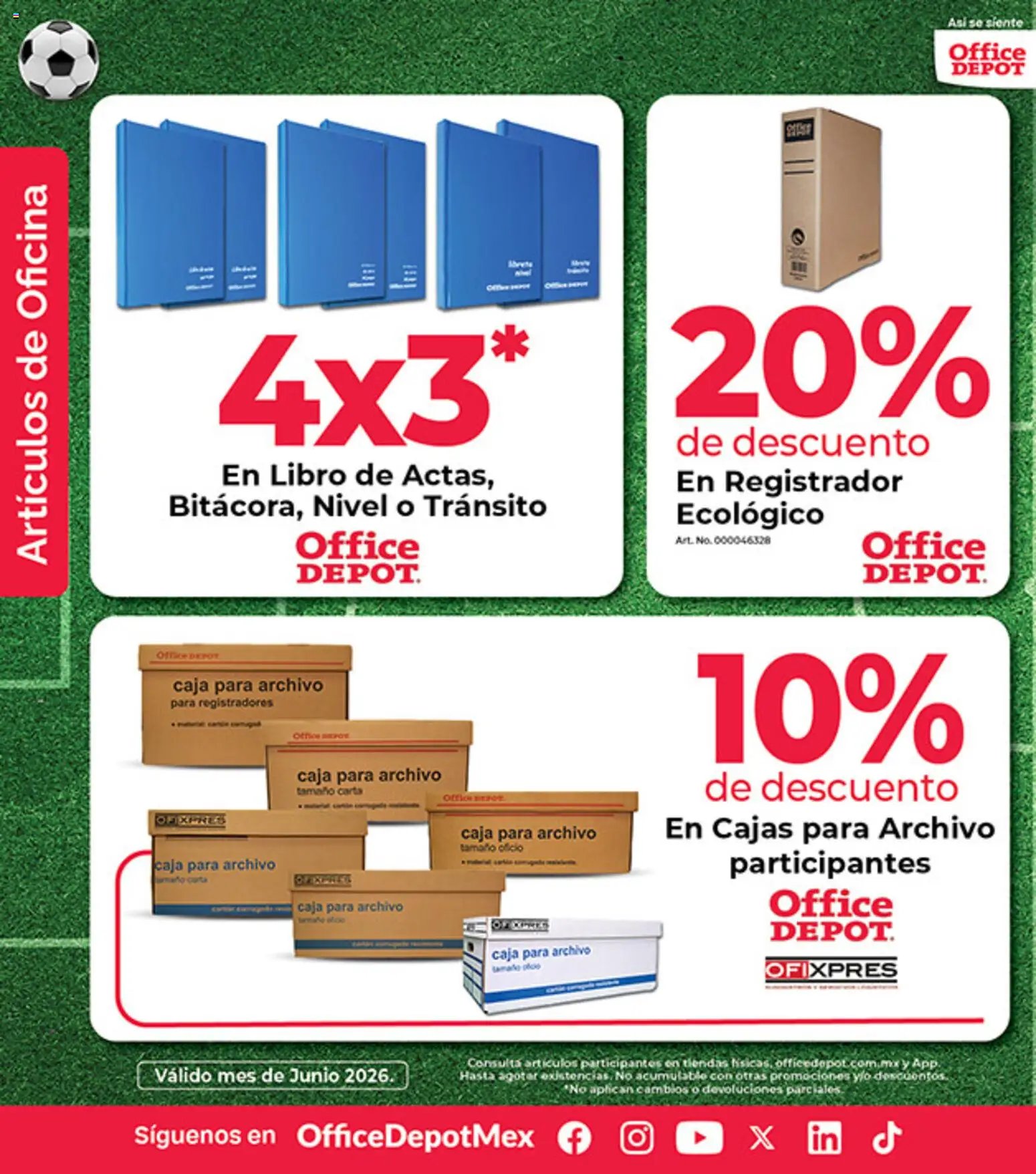 Office Depot oferta desde 01/06/2026 Office Depot catálogo