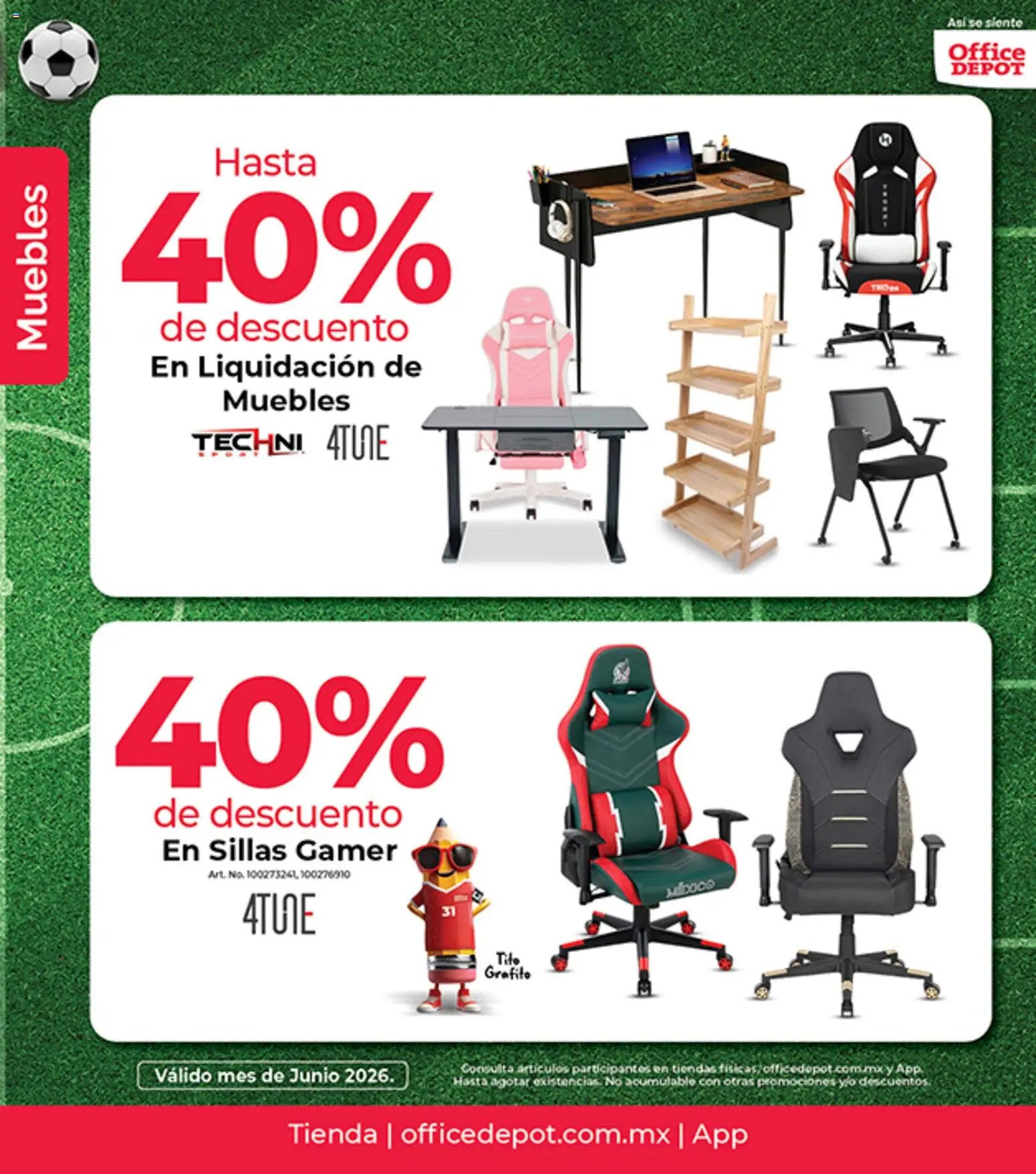 Office Depot oferta desde 01/06/2026 Office Depot catálogo