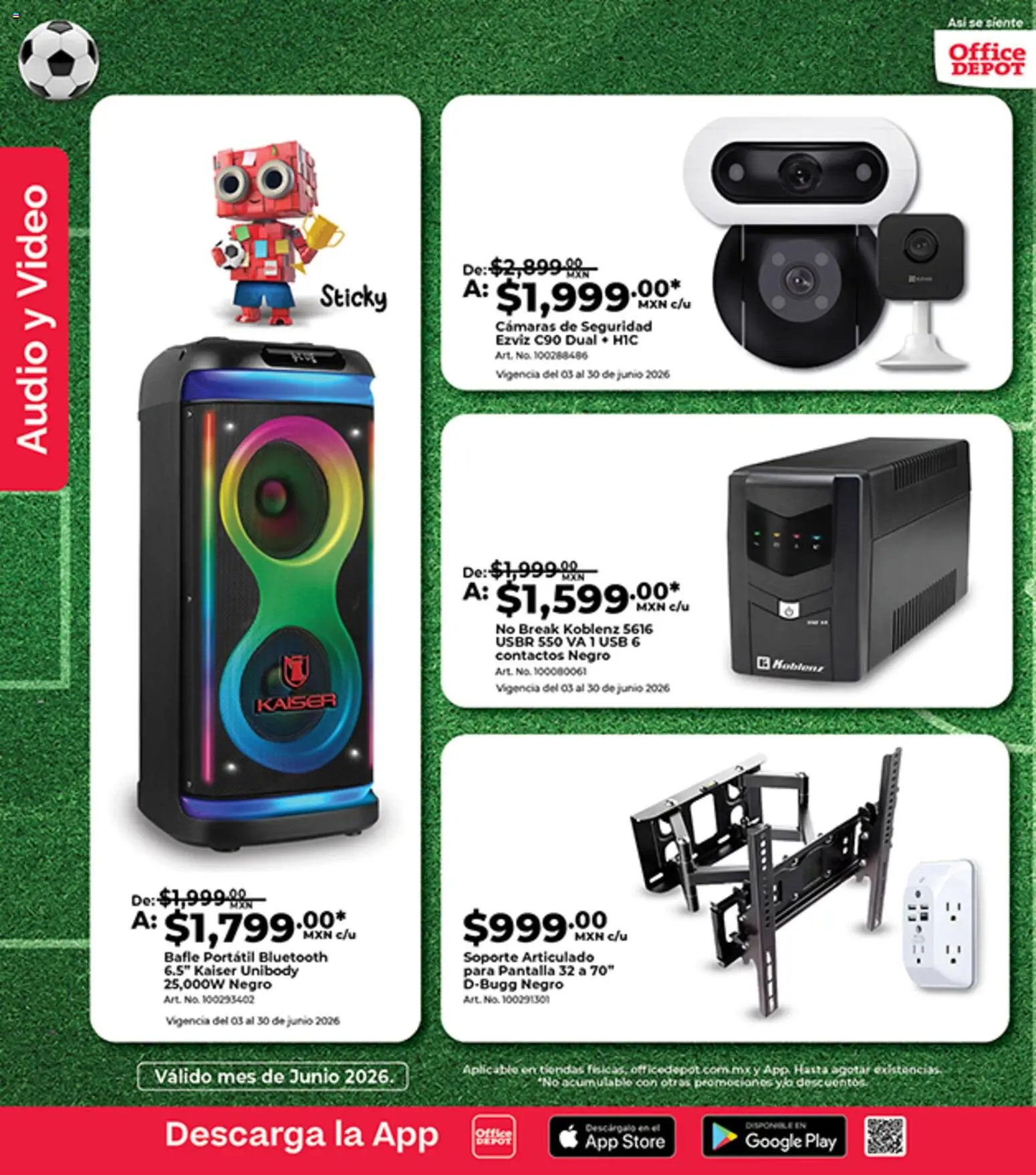 Office Depot oferta desde 01/06/2026 Office Depot catálogo