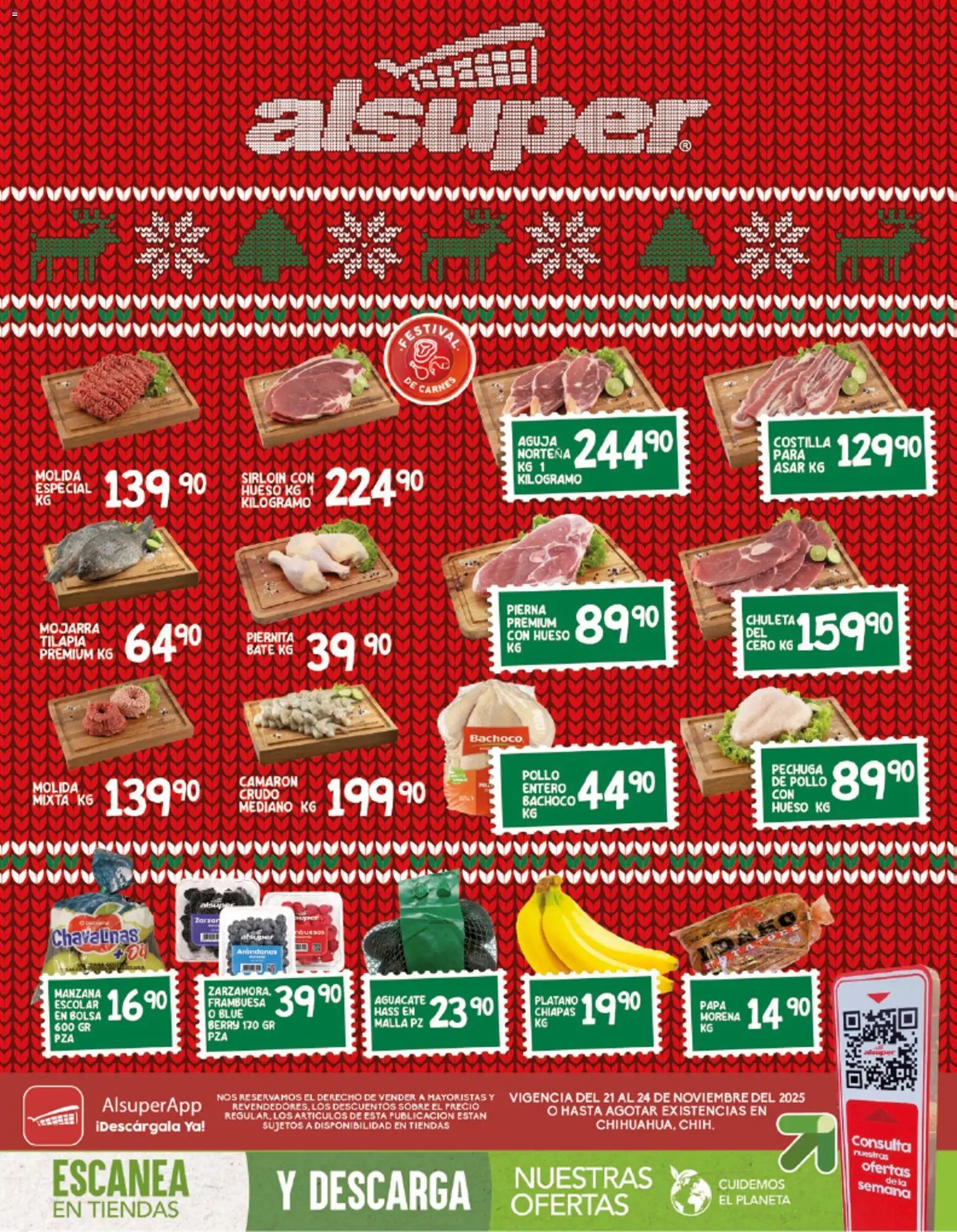 Alsuper oferta desde 21/11/2025 Folleto Chihuauha Capital (2025-11-21 - 2025-11-24)