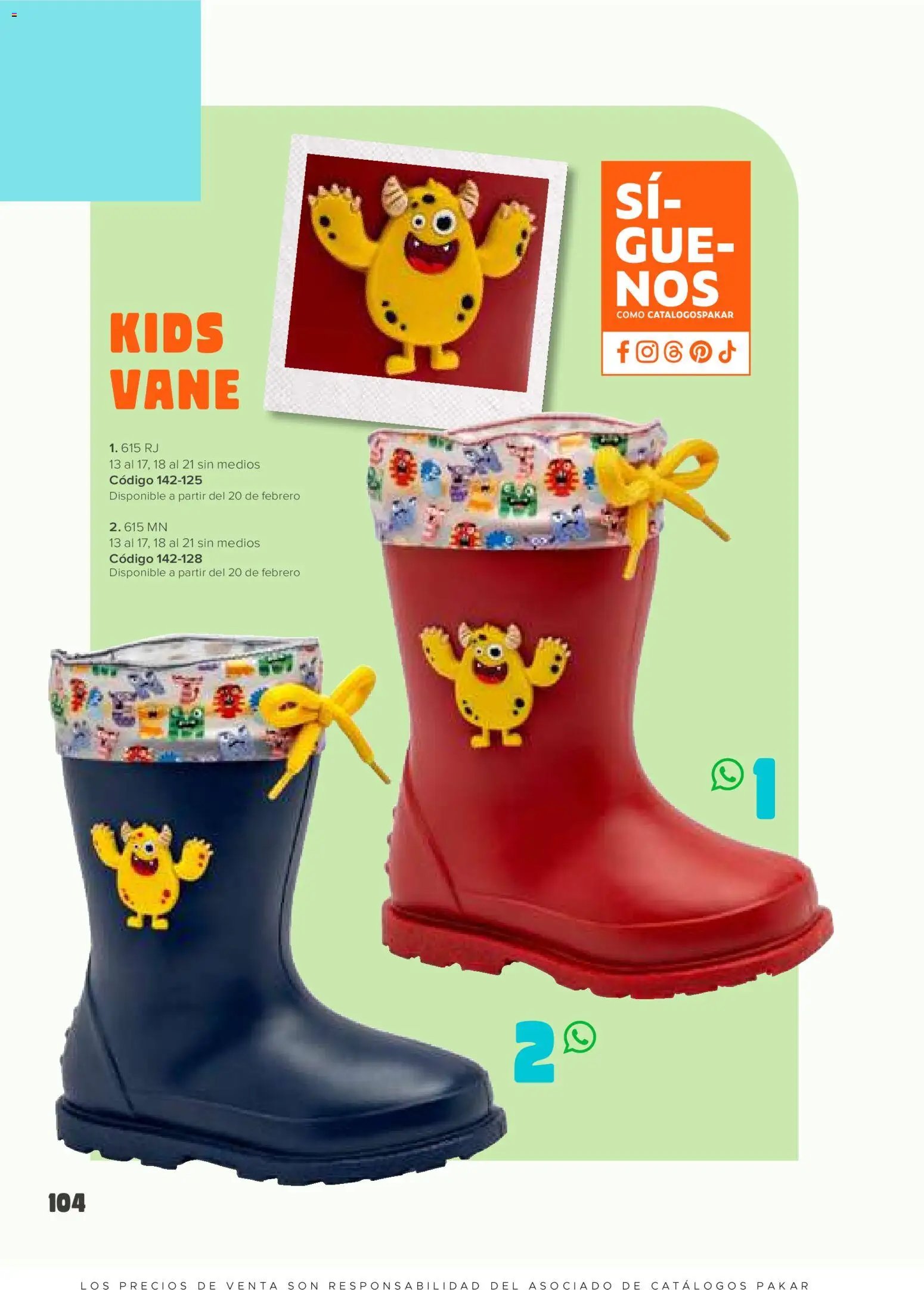 SC Pakar oferta desde 30/01/2026 Catálogo Niño