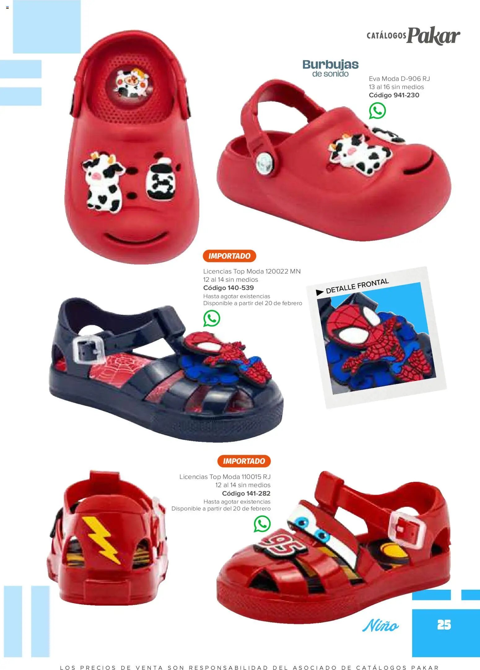 SC Pakar oferta desde 30/01/2026 Catálogo Niño