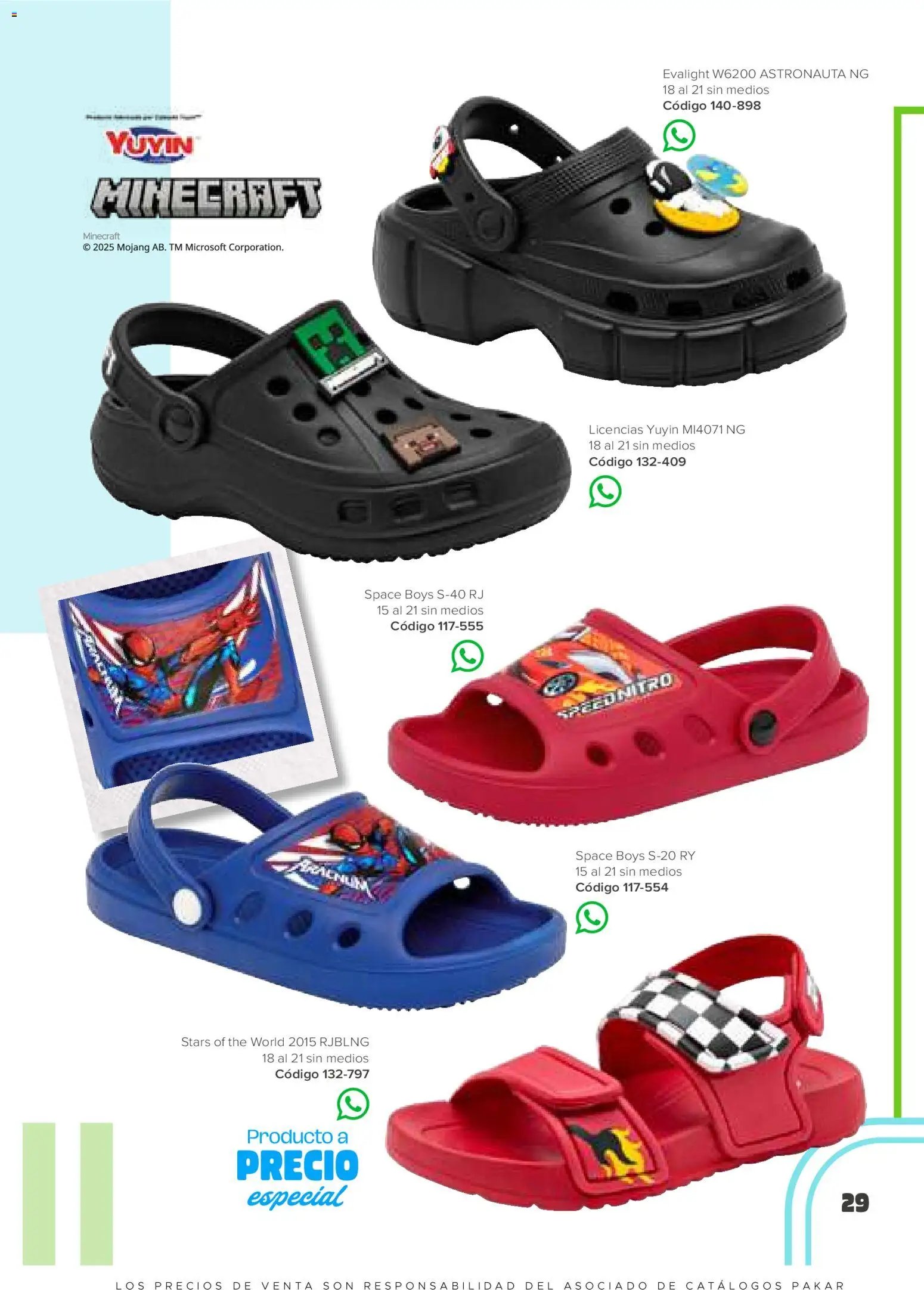 SC Pakar oferta desde 30/01/2026 Catálogo Niño
