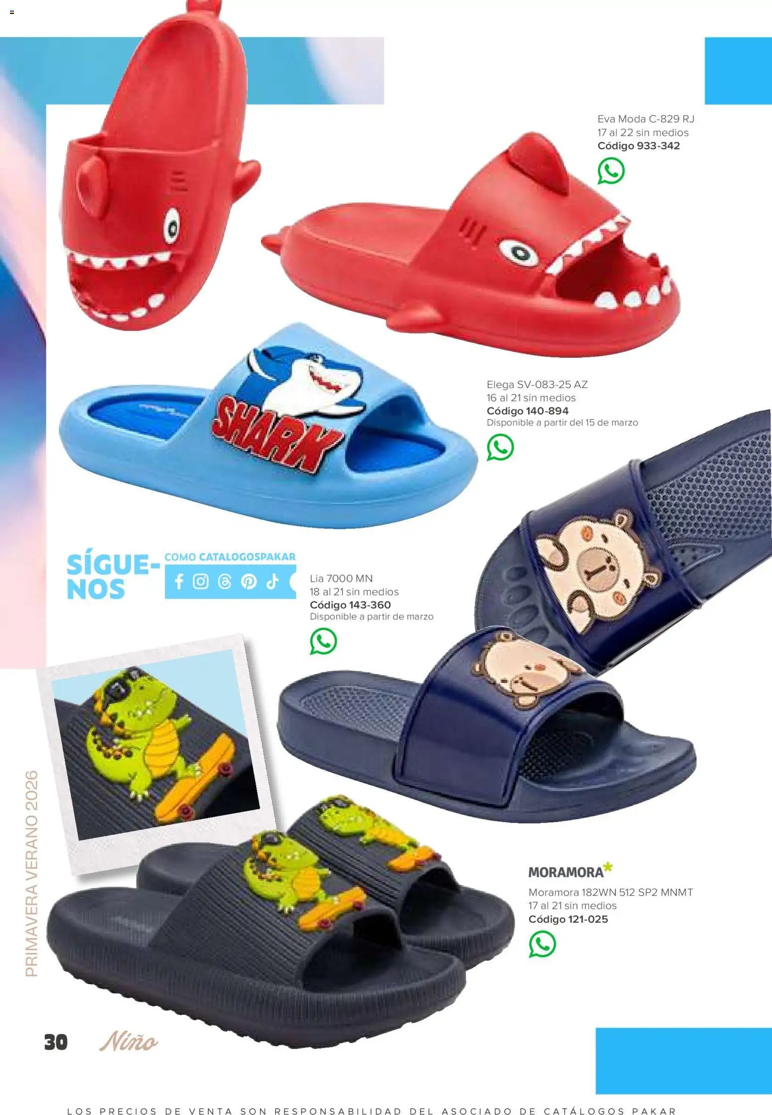 SC Pakar oferta desde 30/01/2026 Catálogo Niño