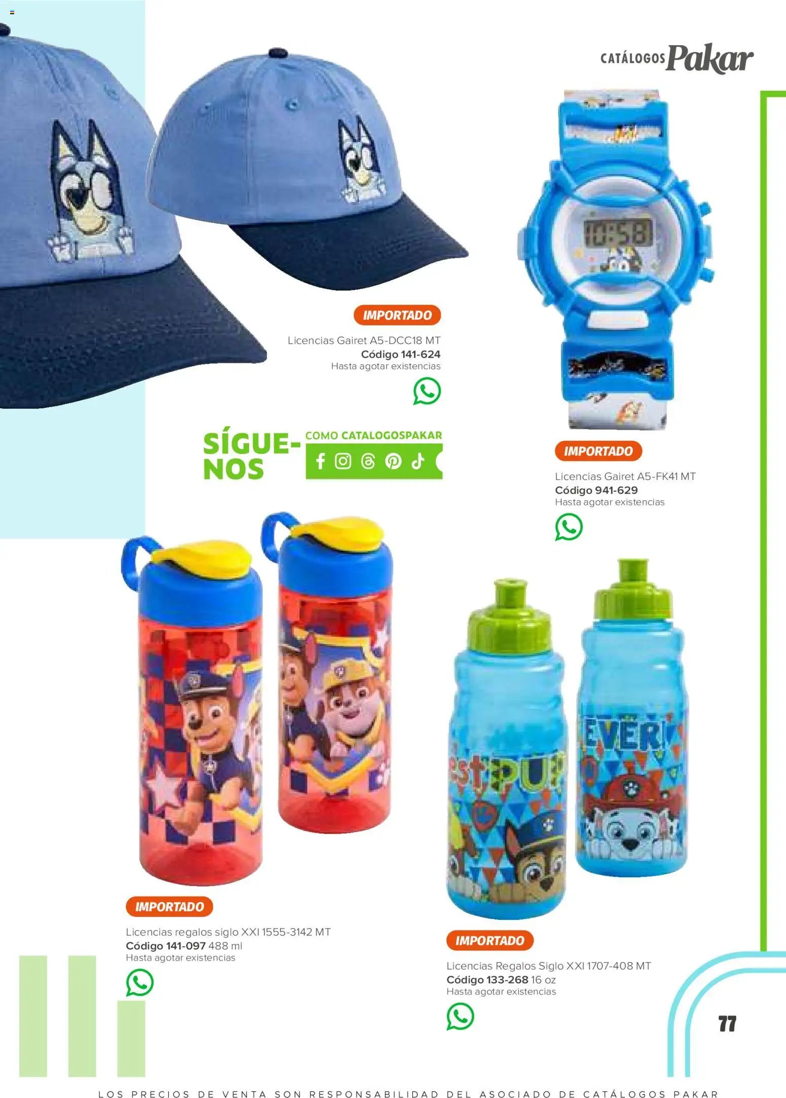 SC Pakar oferta desde 30/01/2026 Catálogo Niño