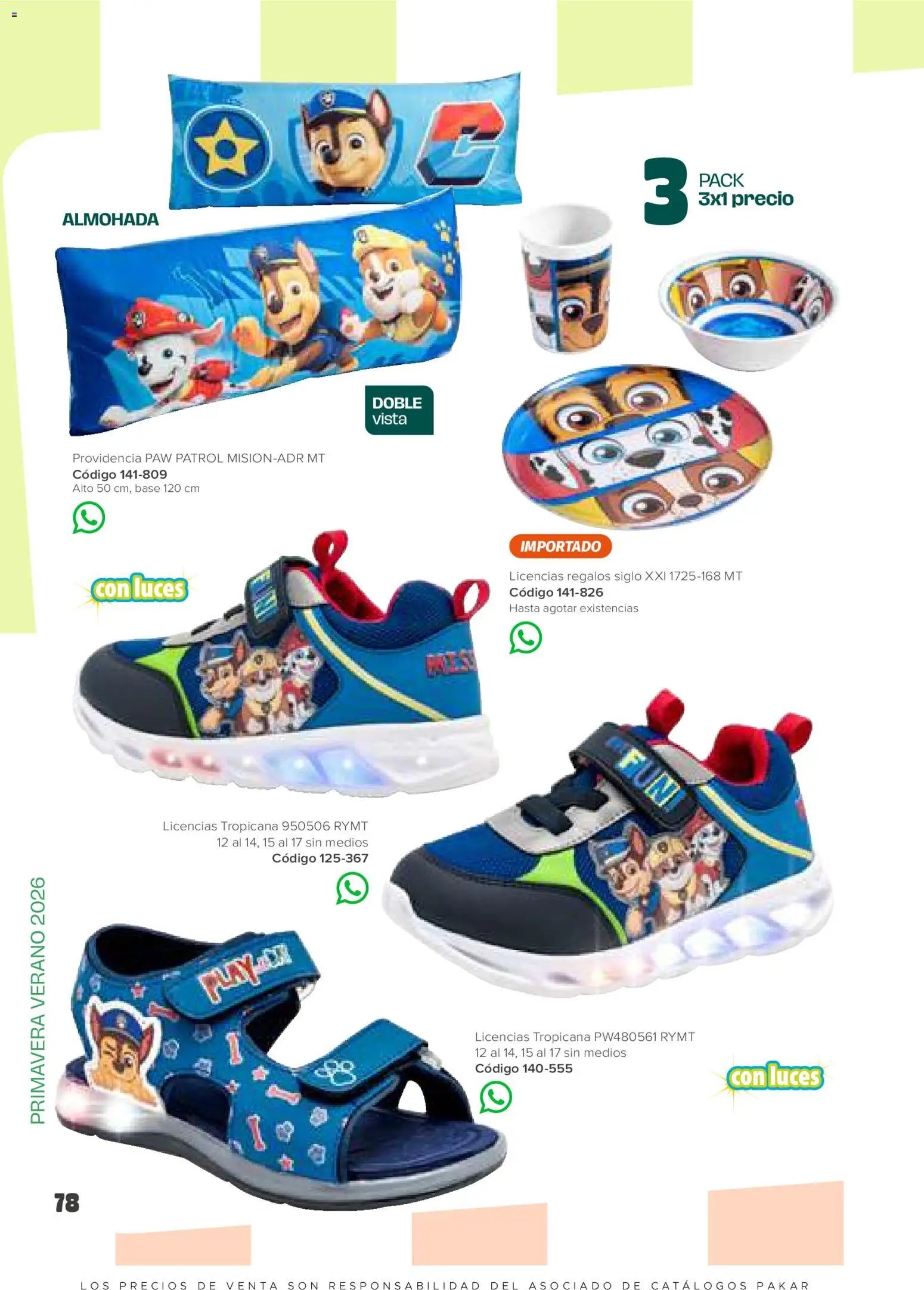 SC Pakar oferta desde 30/01/2026 Catálogo Niño