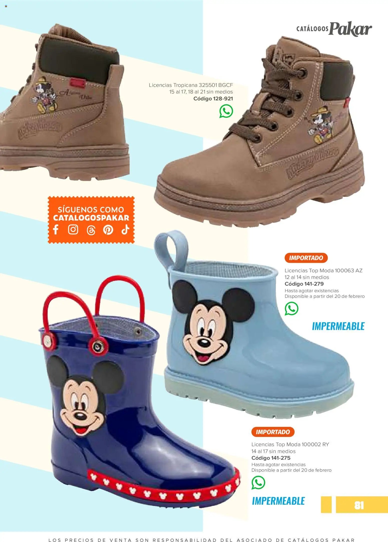 SC Pakar oferta desde 30/01/2026 Catálogo Niño