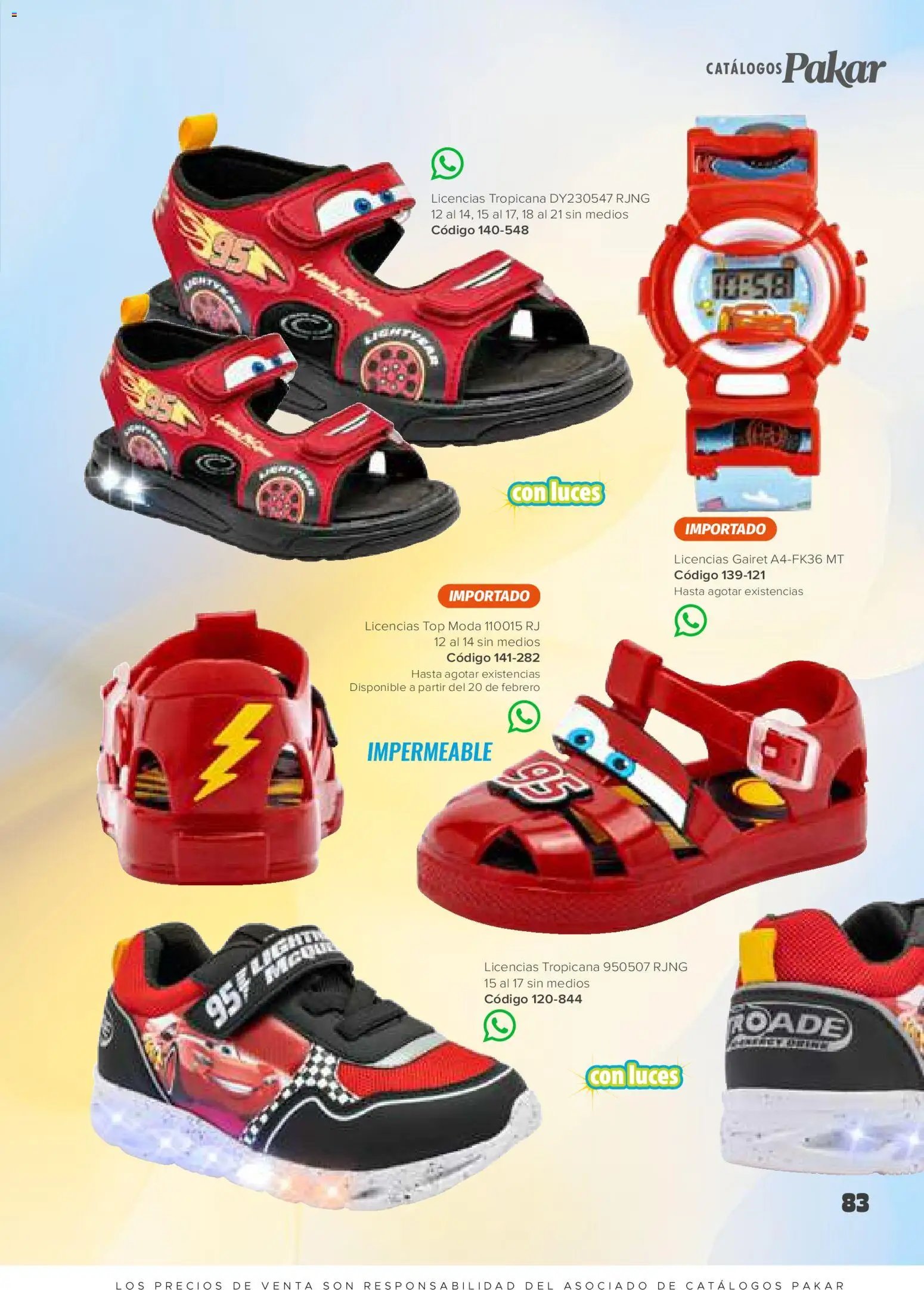 SC Pakar oferta desde 30/01/2026 Catálogo Niño