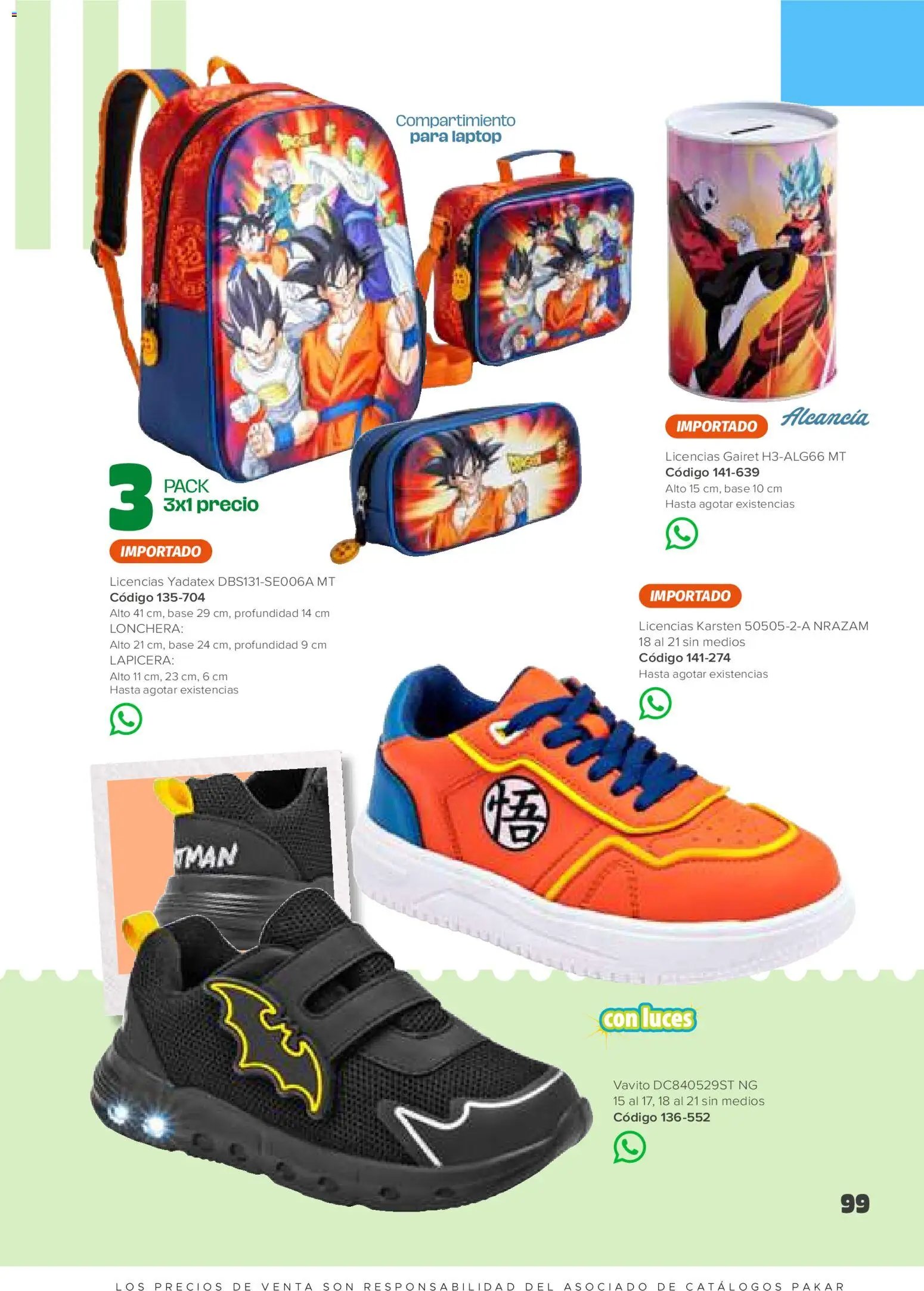 SC Pakar oferta desde 30/01/2026 Catálogo Niño