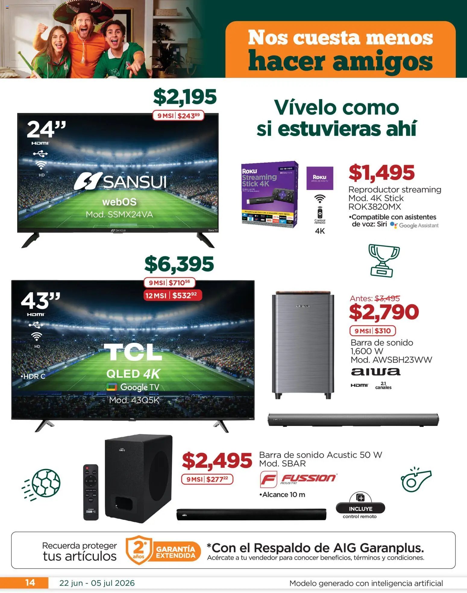 Chedraui oferta desde 22/06/2026 Chedraui folleto Llegan los porti ofertones del verano