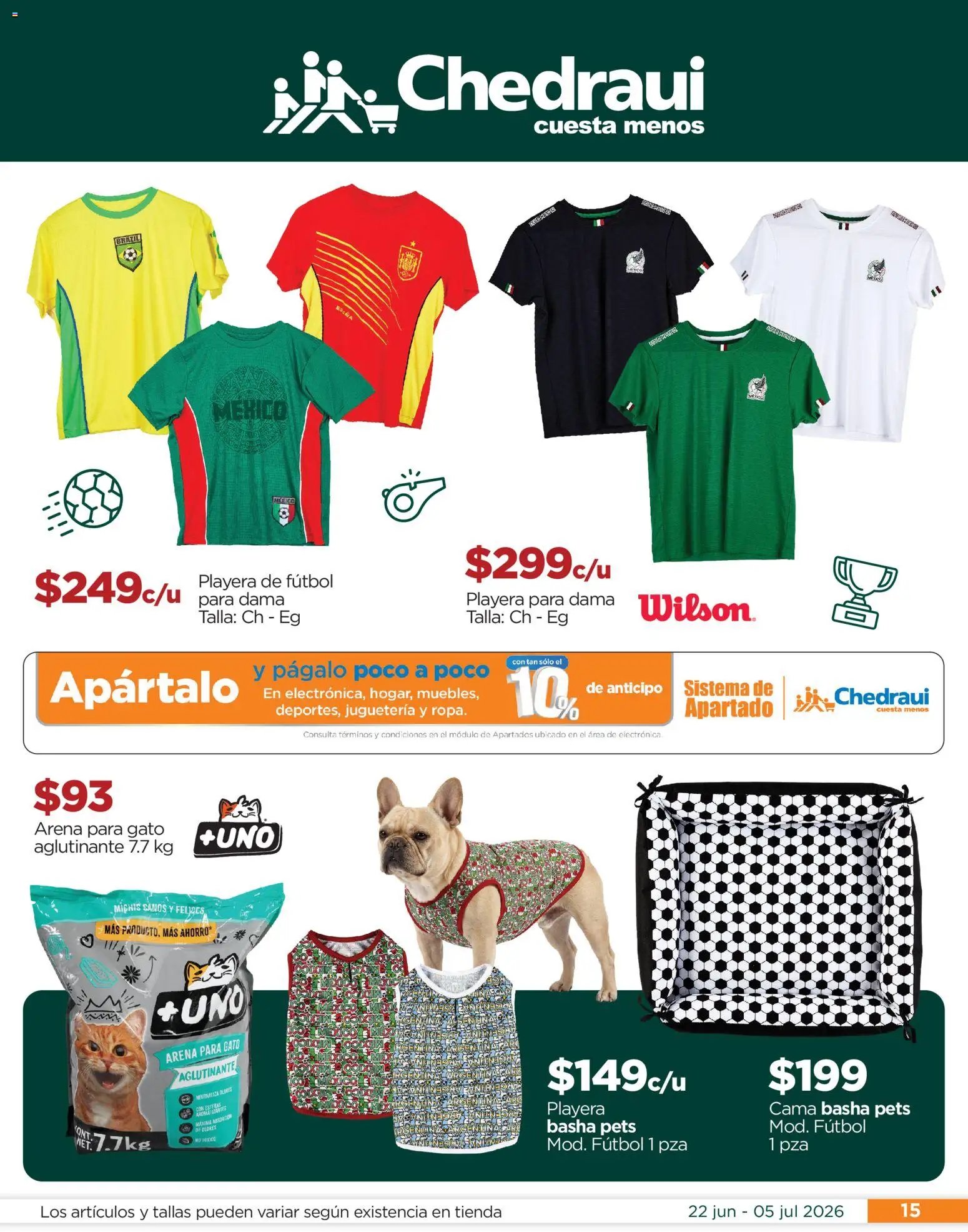 Chedraui oferta desde 22/06/2026 Chedraui folleto Llegan los porti ofertones del verano