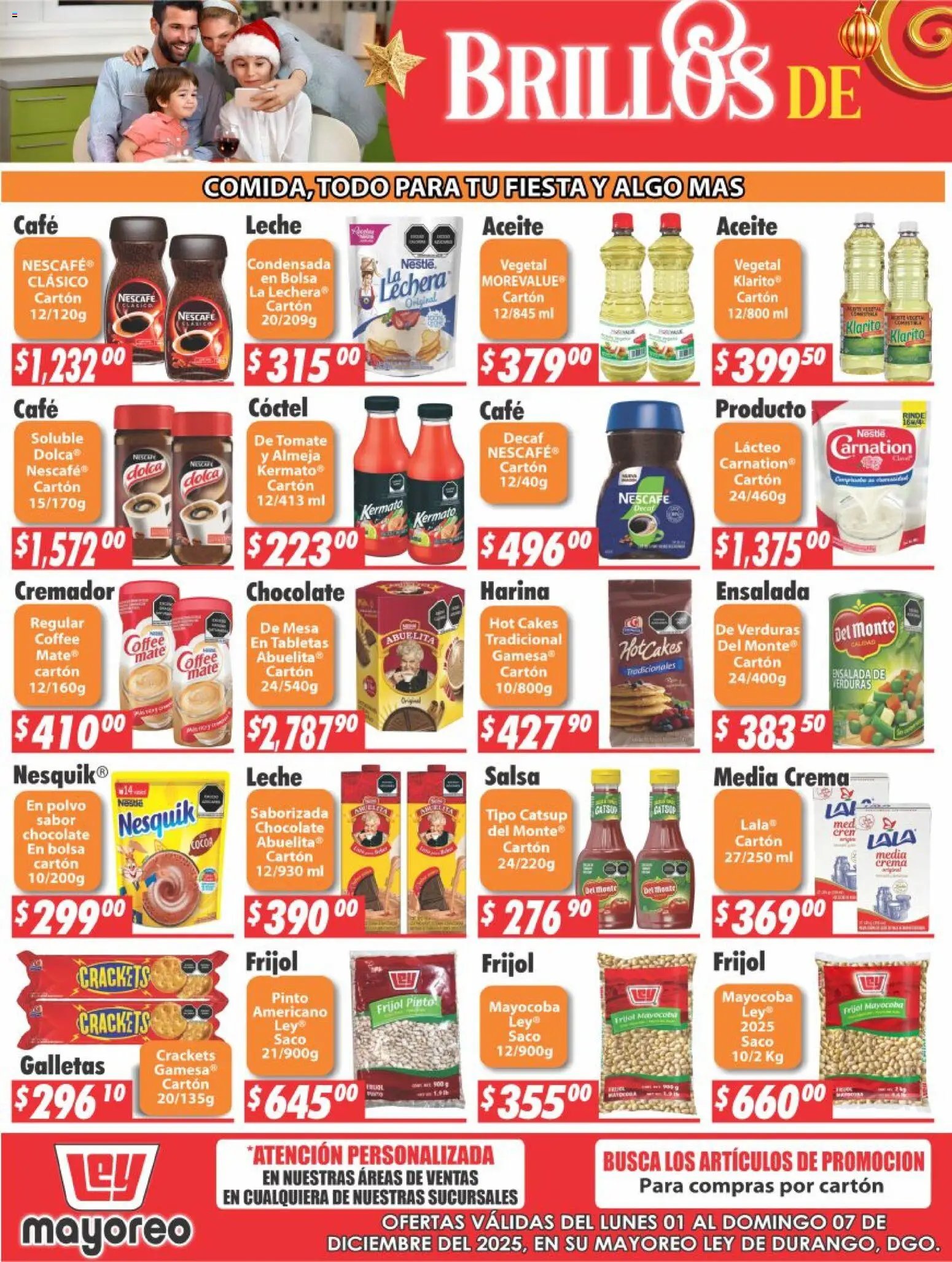 Casa Ley oferta desde 01/12/2025 Folleto (2025-12-01 - 2025-12-07)