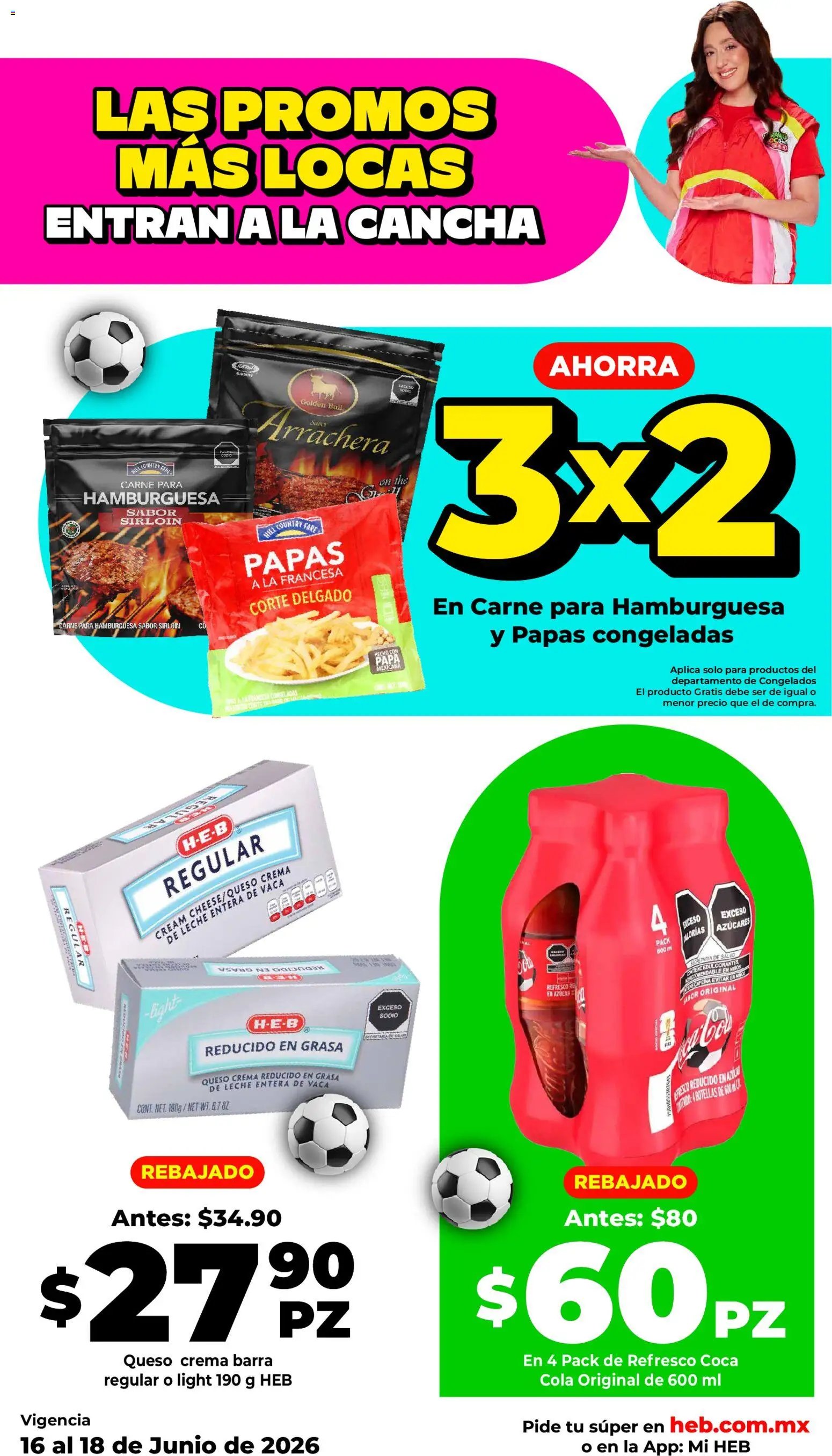 H-E-B oferta desde 16/06/2026 H-E-B folleto Ofertas