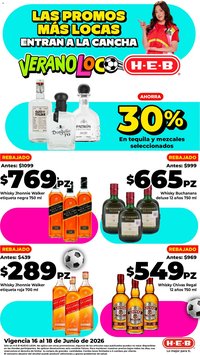 H-E-B oferta desde 16/06/2026 H-E-B folleto Ofertas