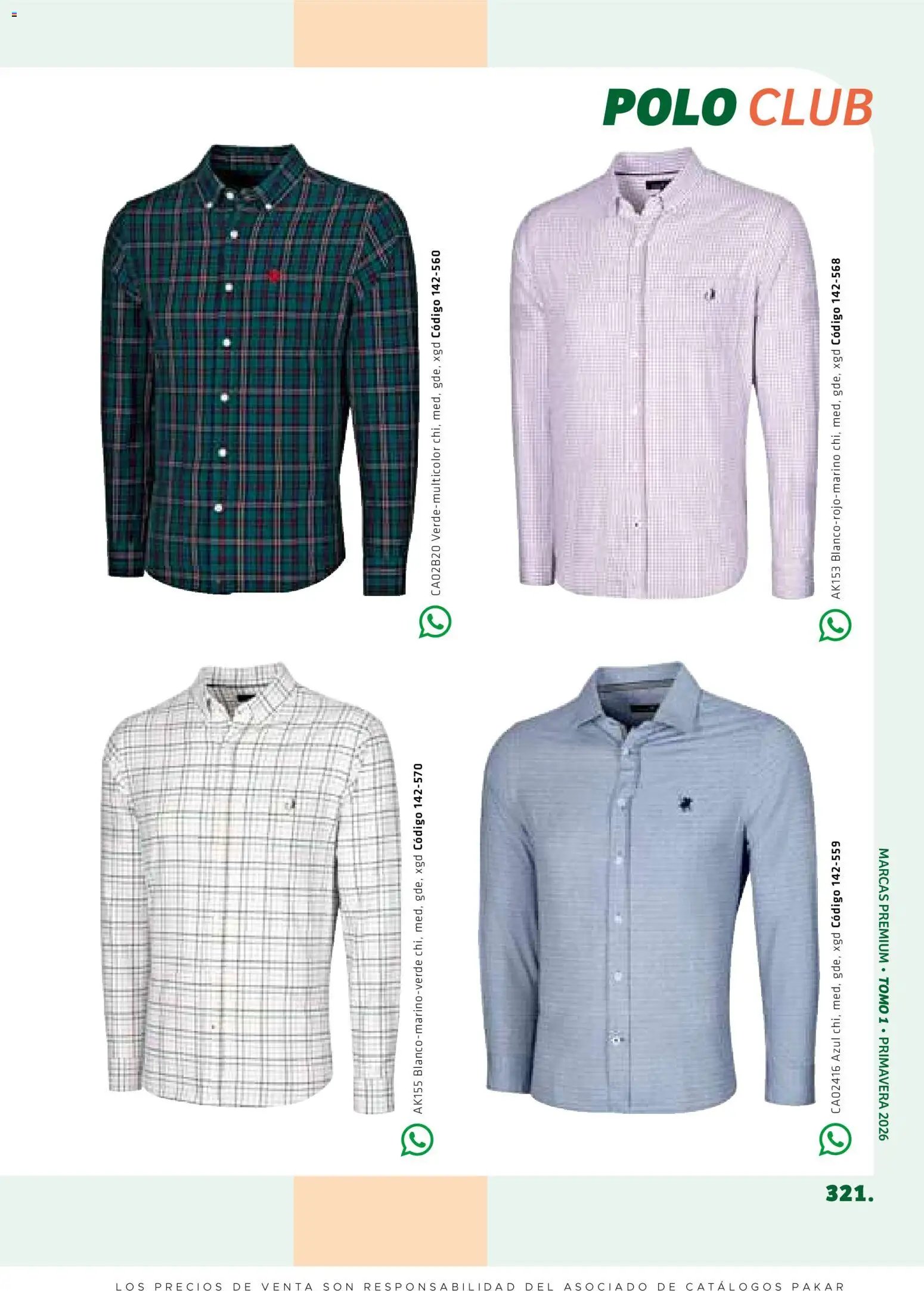 SC Pakar oferta desde 27/02/2026 SC Pakar catálogo Premium Men Tomo 1