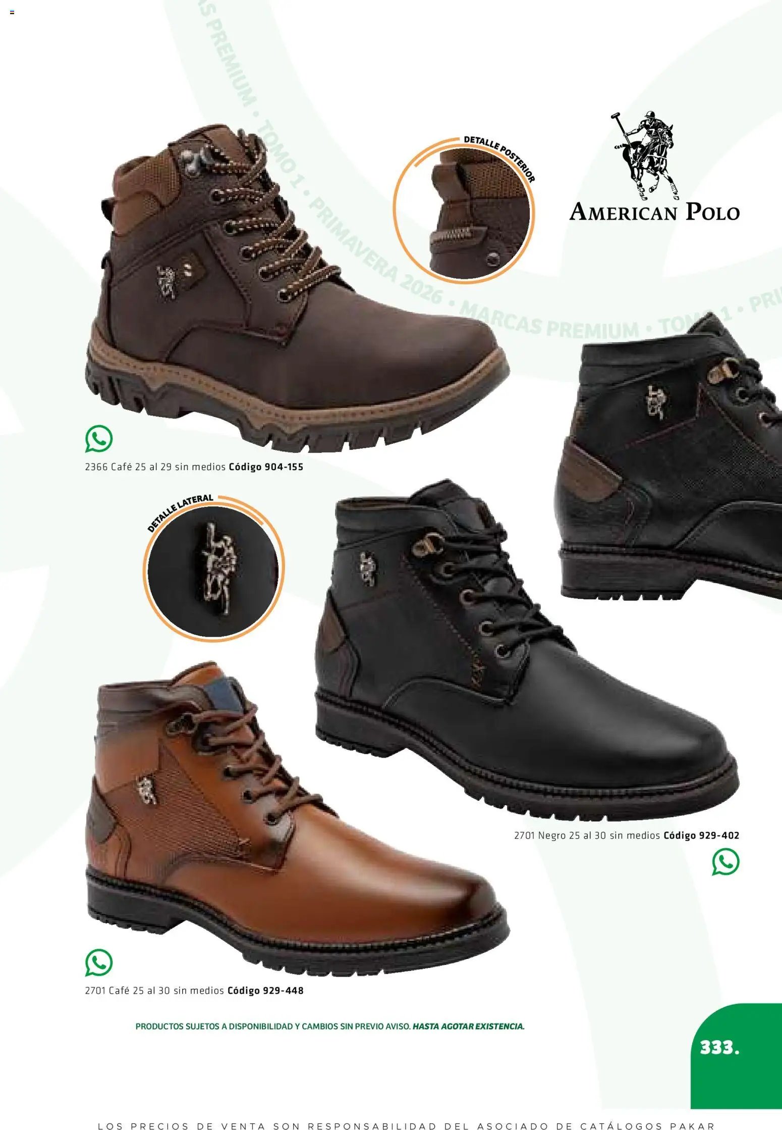 SC Pakar oferta desde 27/02/2026 SC Pakar catálogo Premium Men Tomo 1