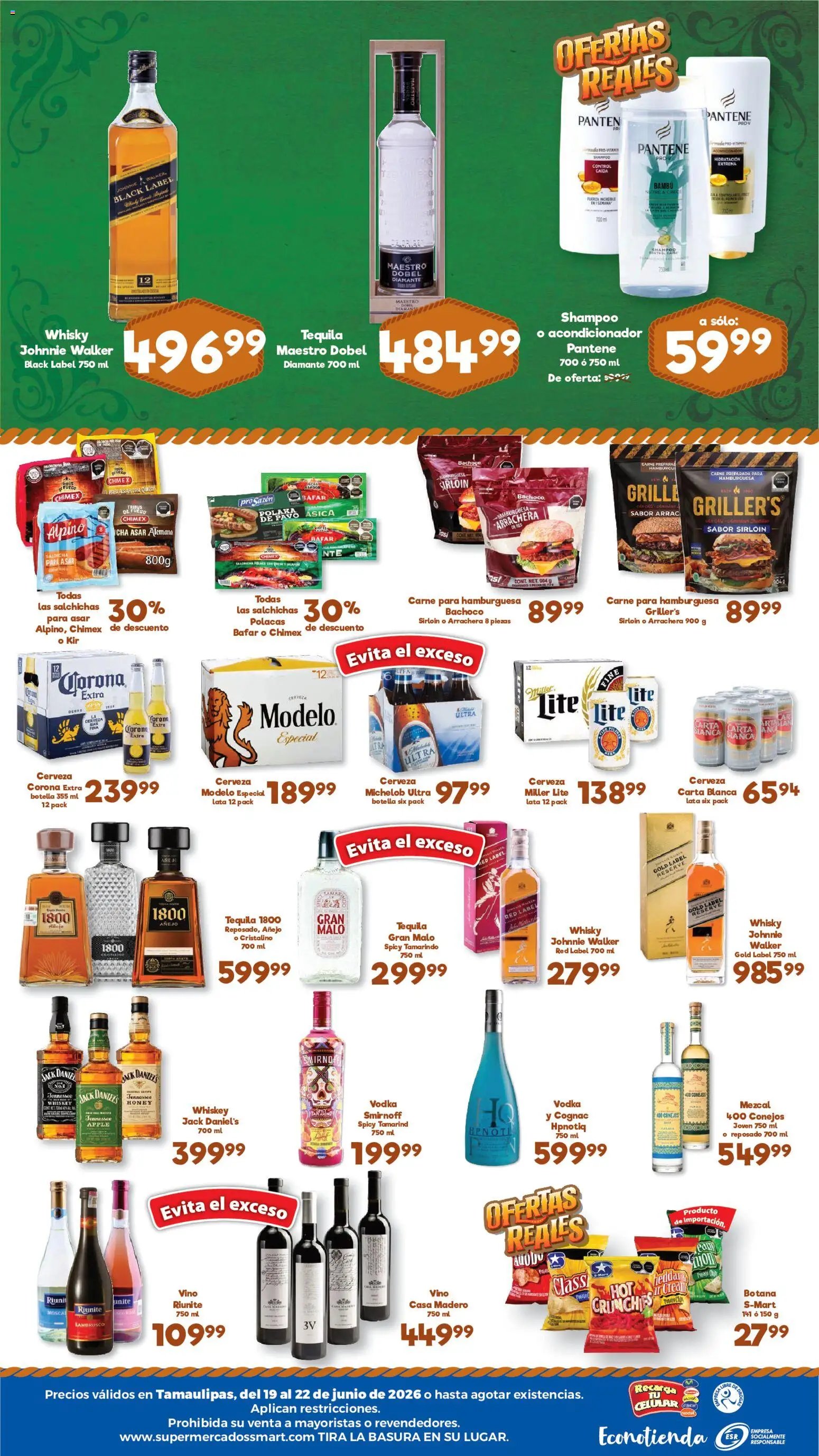 S-Mart oferta desde 19/06/2026 S-Mart folleto Ofertas de feria Reynosa