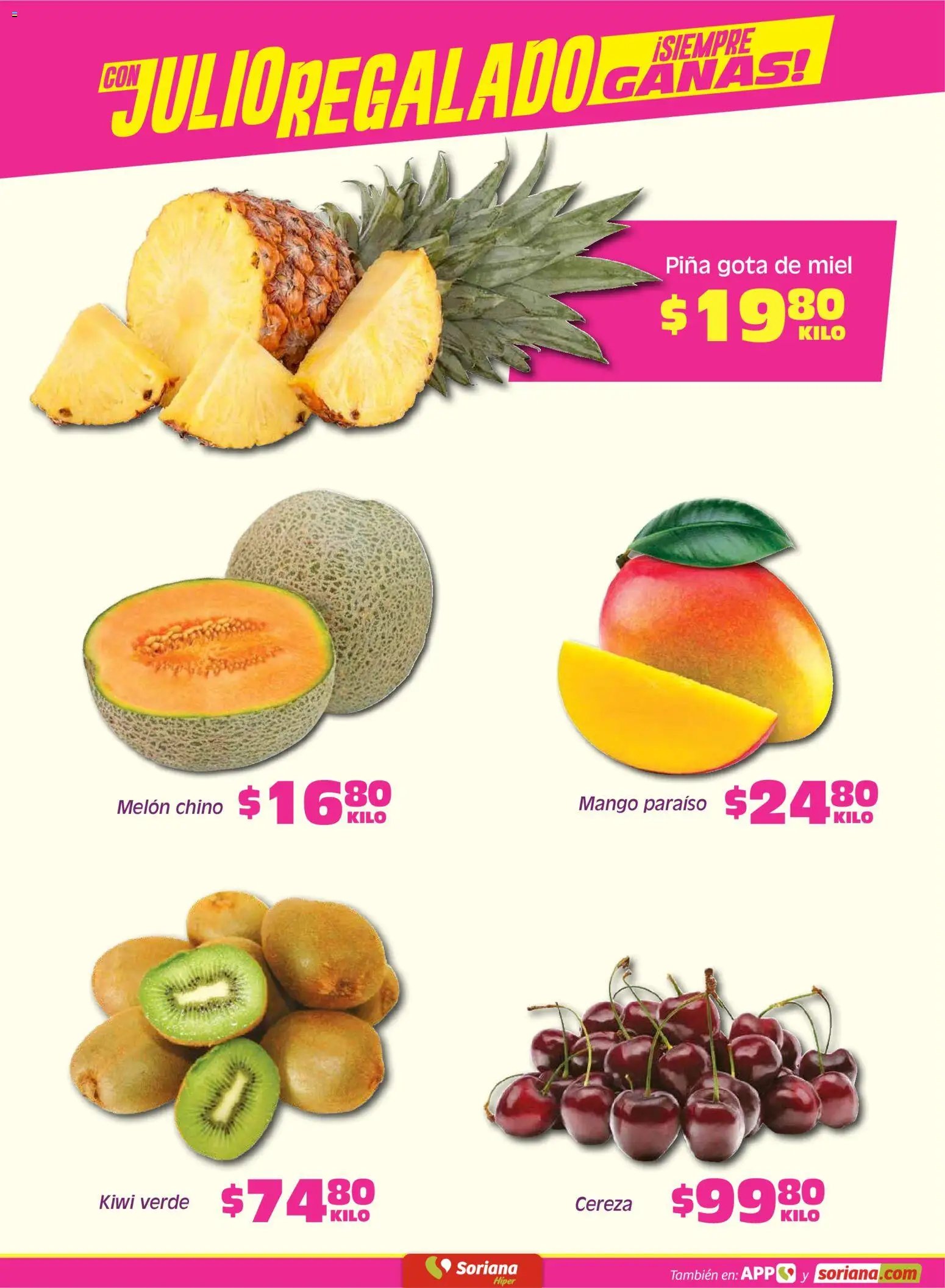 Soriana oferta desde 17/07/2026 Soriana Fin de Semana Híper: Chih, Delicias, Dur y Coah (excepto Saltillo)