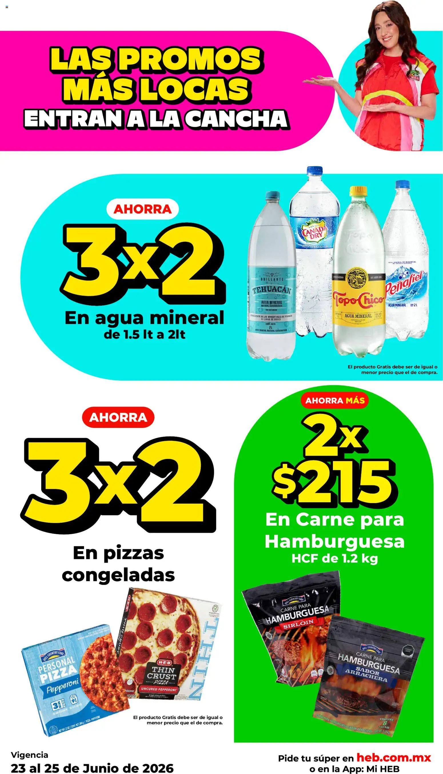 H-E-B oferta desde 23/06/2026 H-E-B folleto Las promos más locas