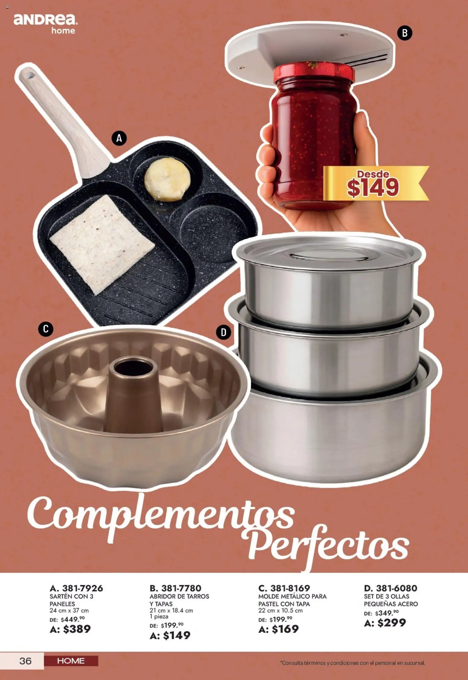 Andrea oferta desde 21/06/2026 Andrea catálogo Lo mejor para tu hogar