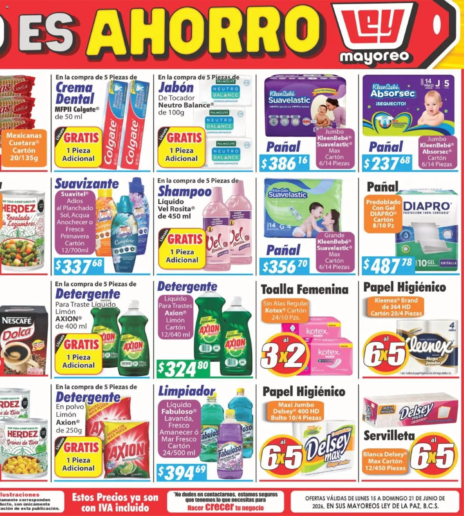 Casa Ley oferta desde 15/06/2026 Casa Ley folleto La Paz