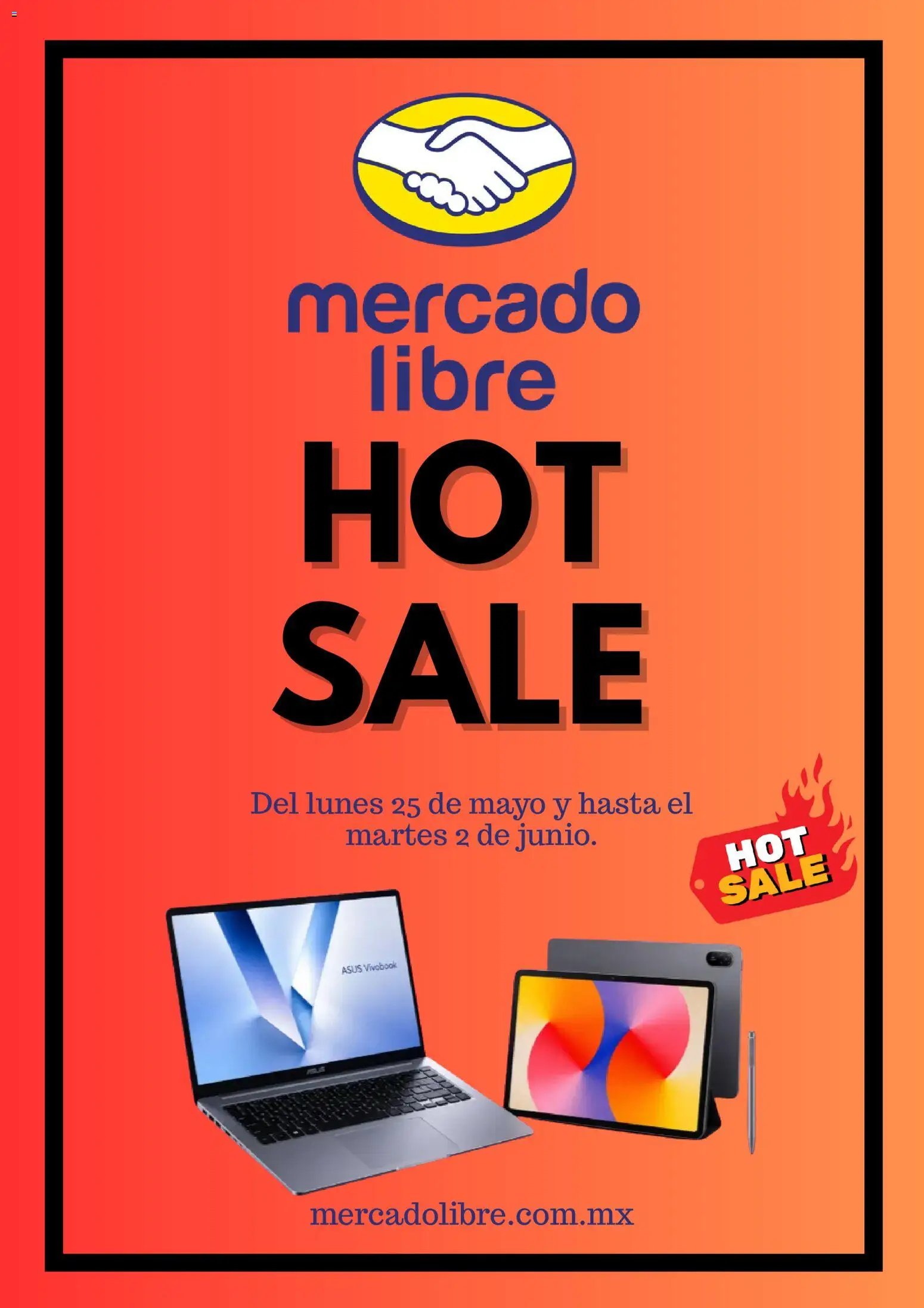 Mercado Libre oferta desde 25/05/2026 Mercado Libre Hot Sale