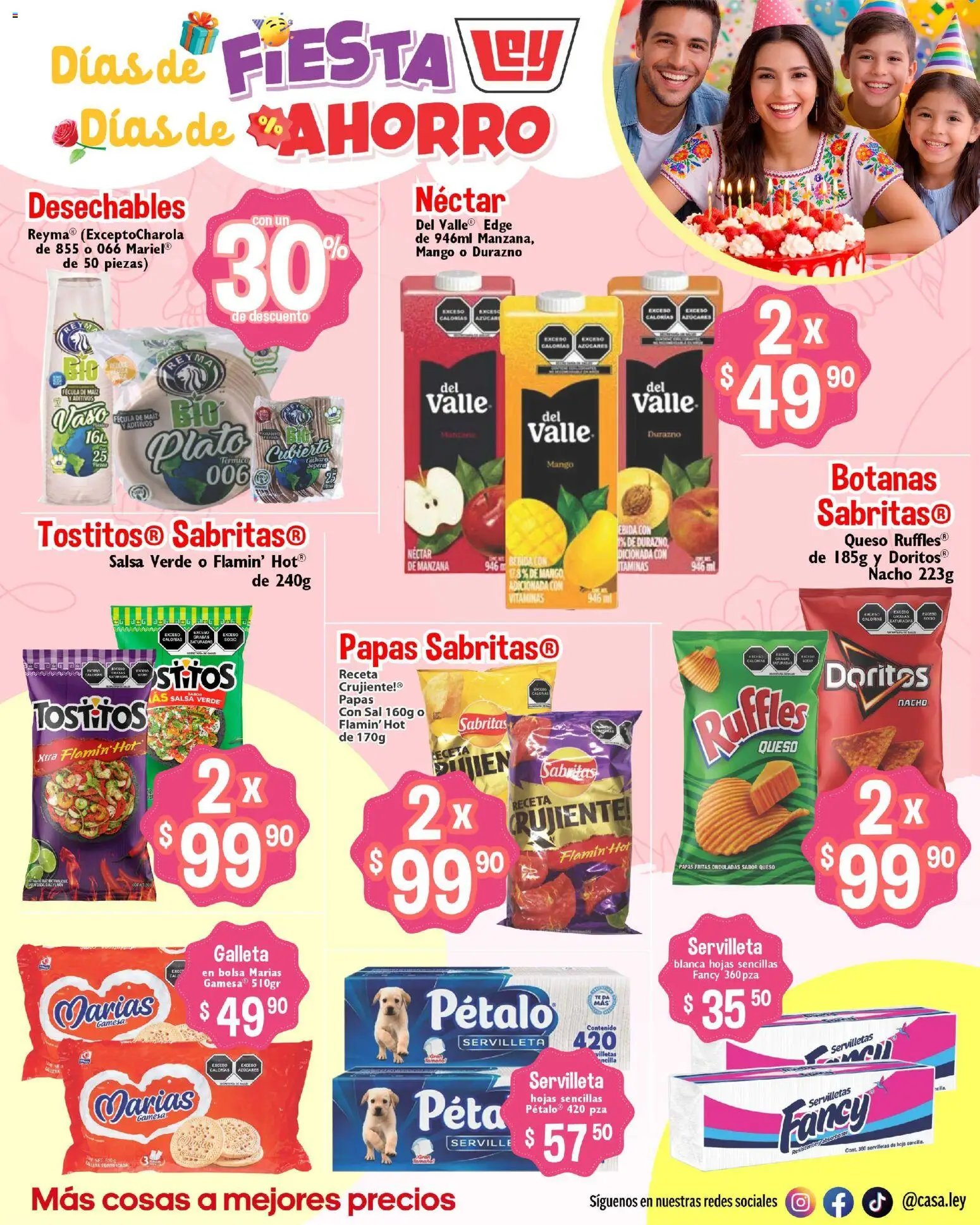 Casa Ley oferta desde 01/05/2026 Casa Ley folleto Suplemento del Día de la Madre (2026-05-01 - 2026-05-10)