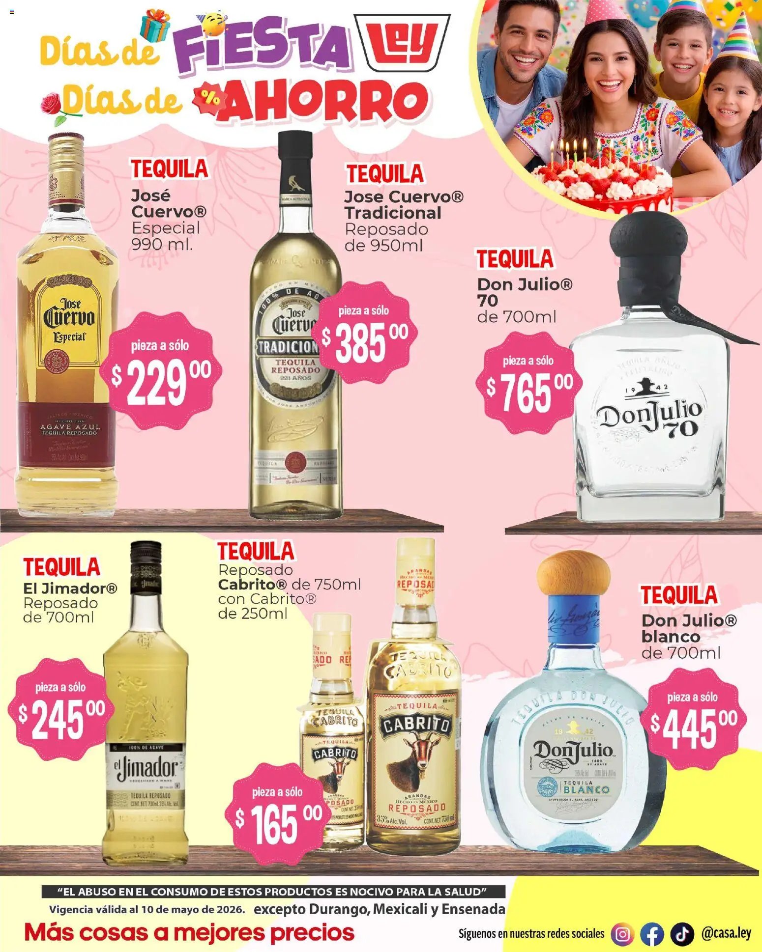 Casa Ley oferta desde 01/05/2026 Casa Ley folleto Suplemento del Día de la Madre (2026-05-01 - 2026-05-10)