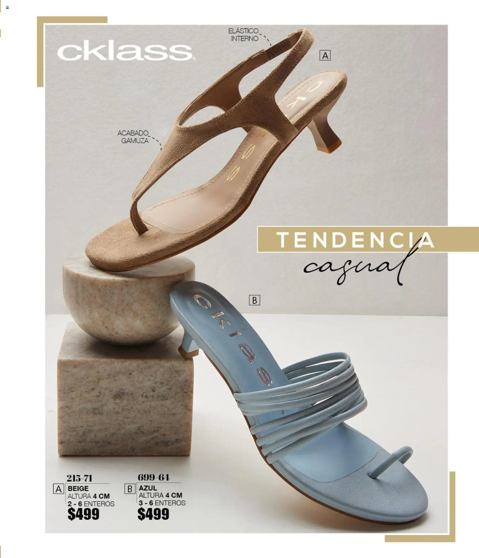 Cklass oferta desde 08/07/2026 Cklass catálogo Sandalias
