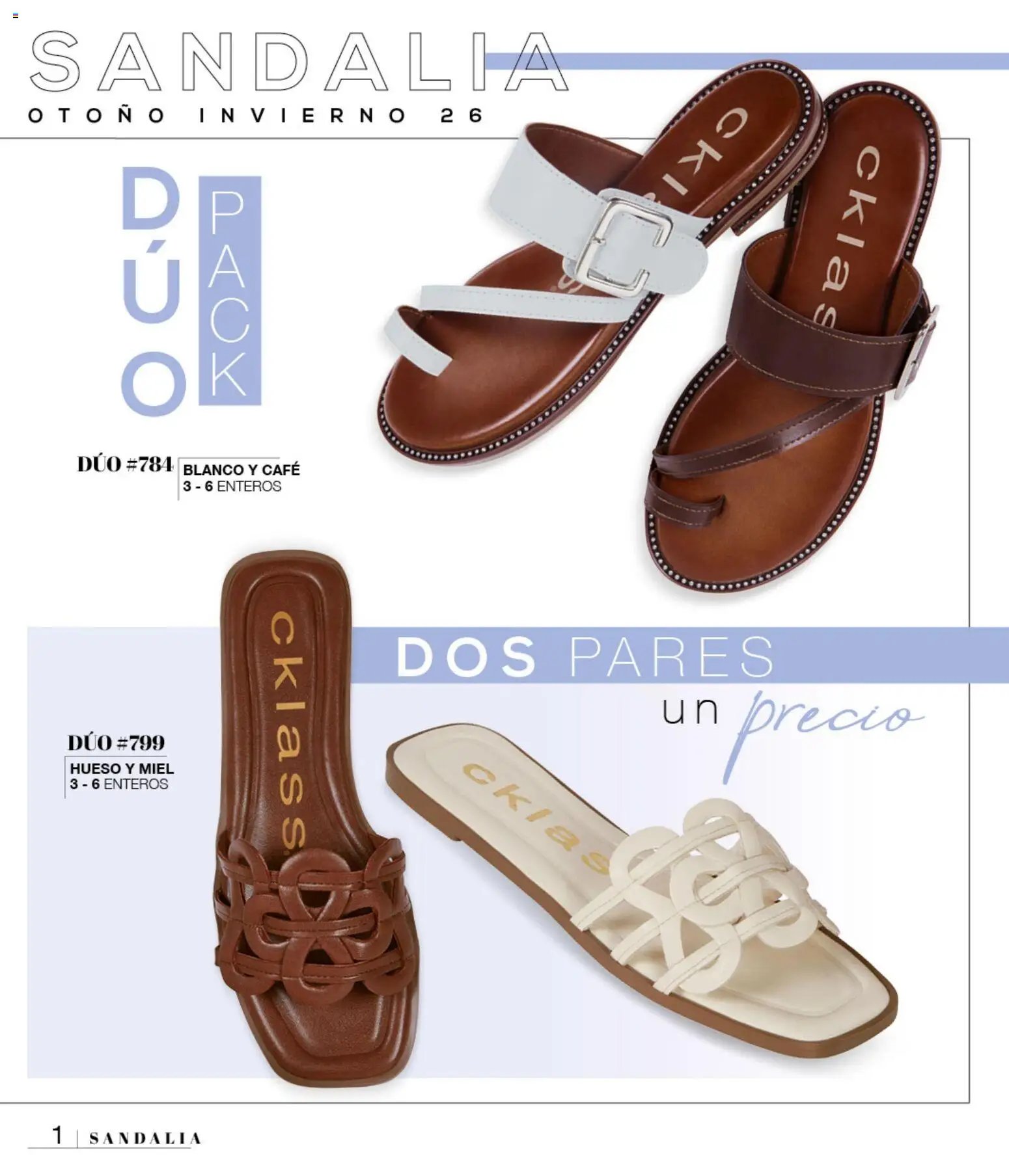 Cklass oferta desde 08/07/2026 Cklass catálogo Sandalias