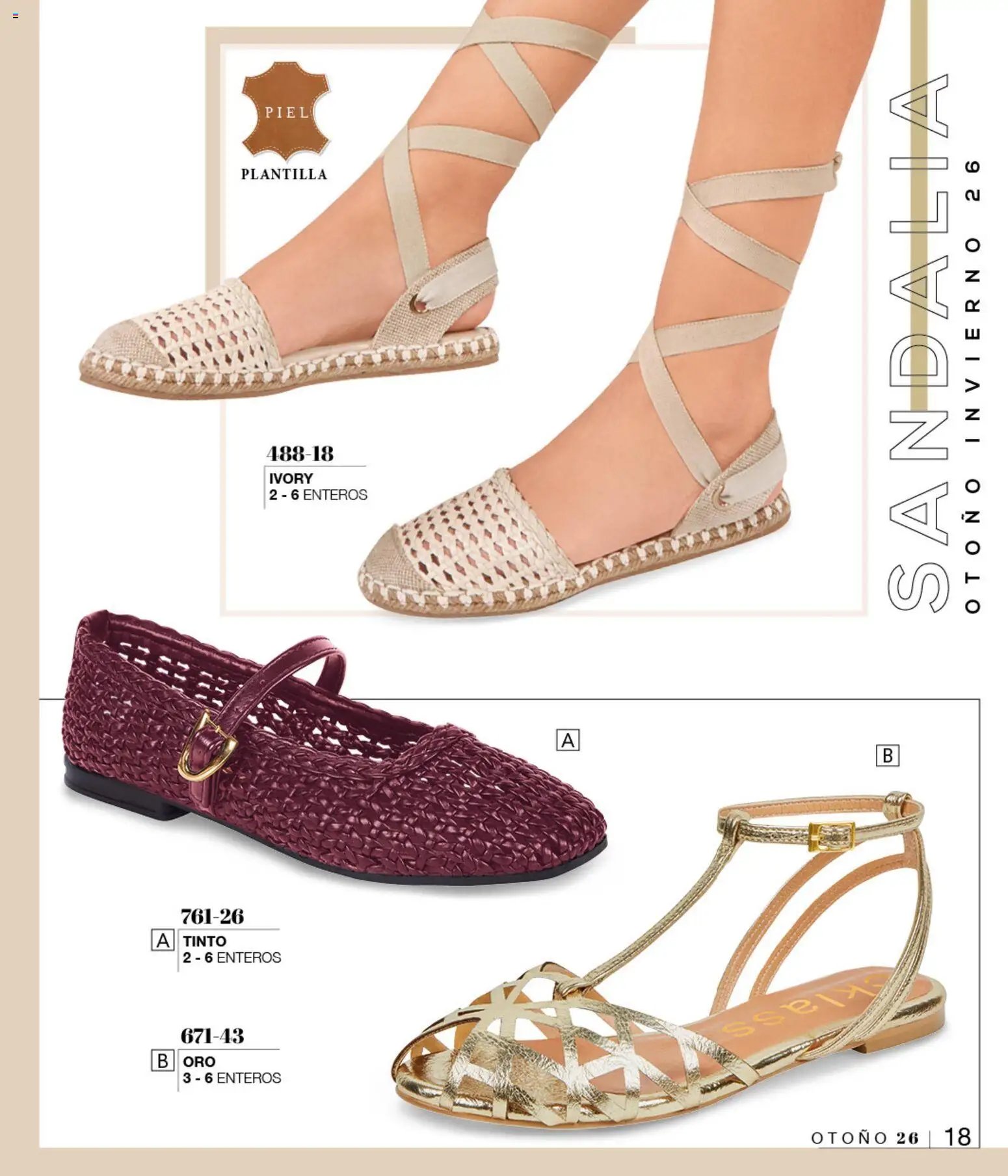 Cklass oferta desde 08/07/2026 Cklass catálogo Sandalias