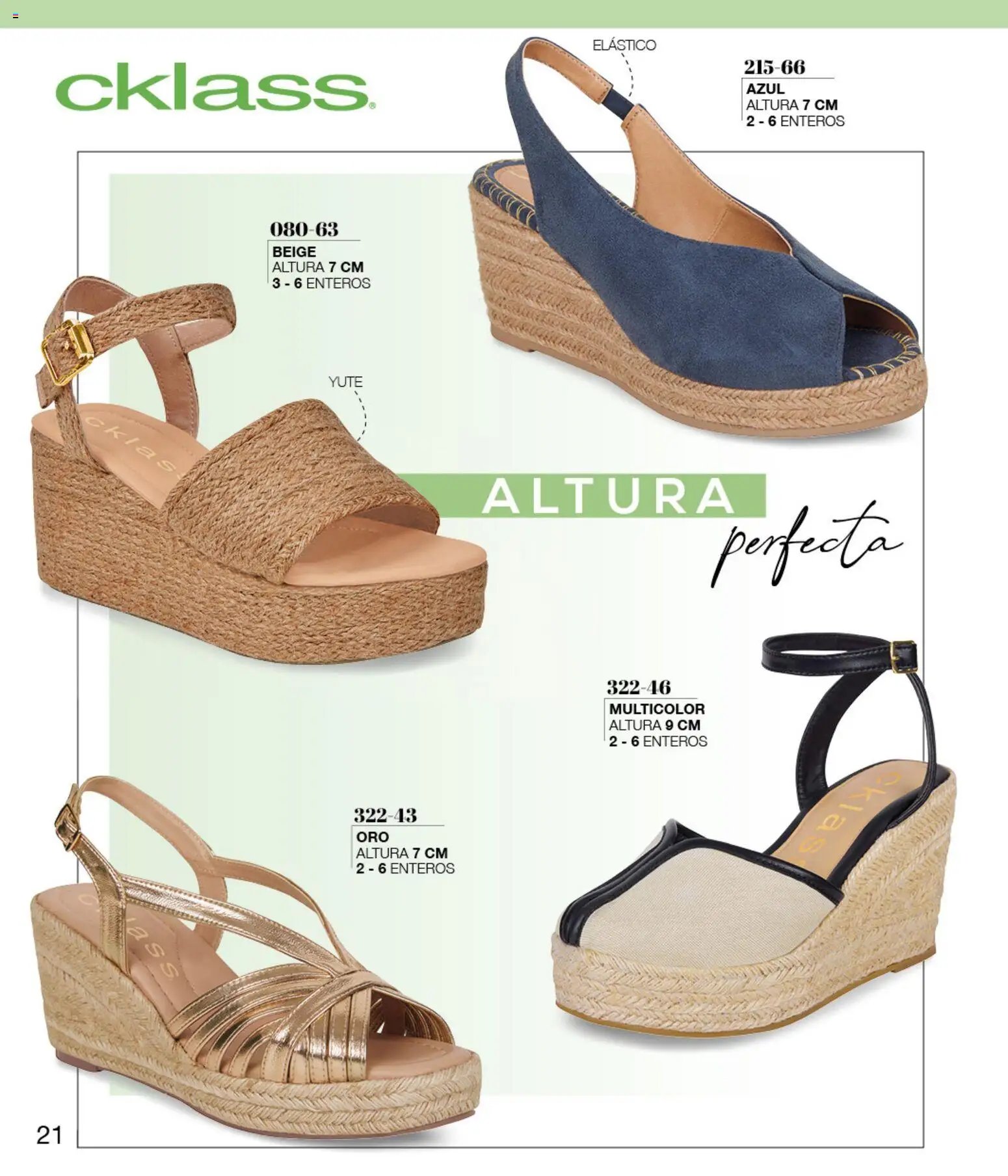 Cklass oferta desde 08/07/2026 Cklass catálogo Sandalias