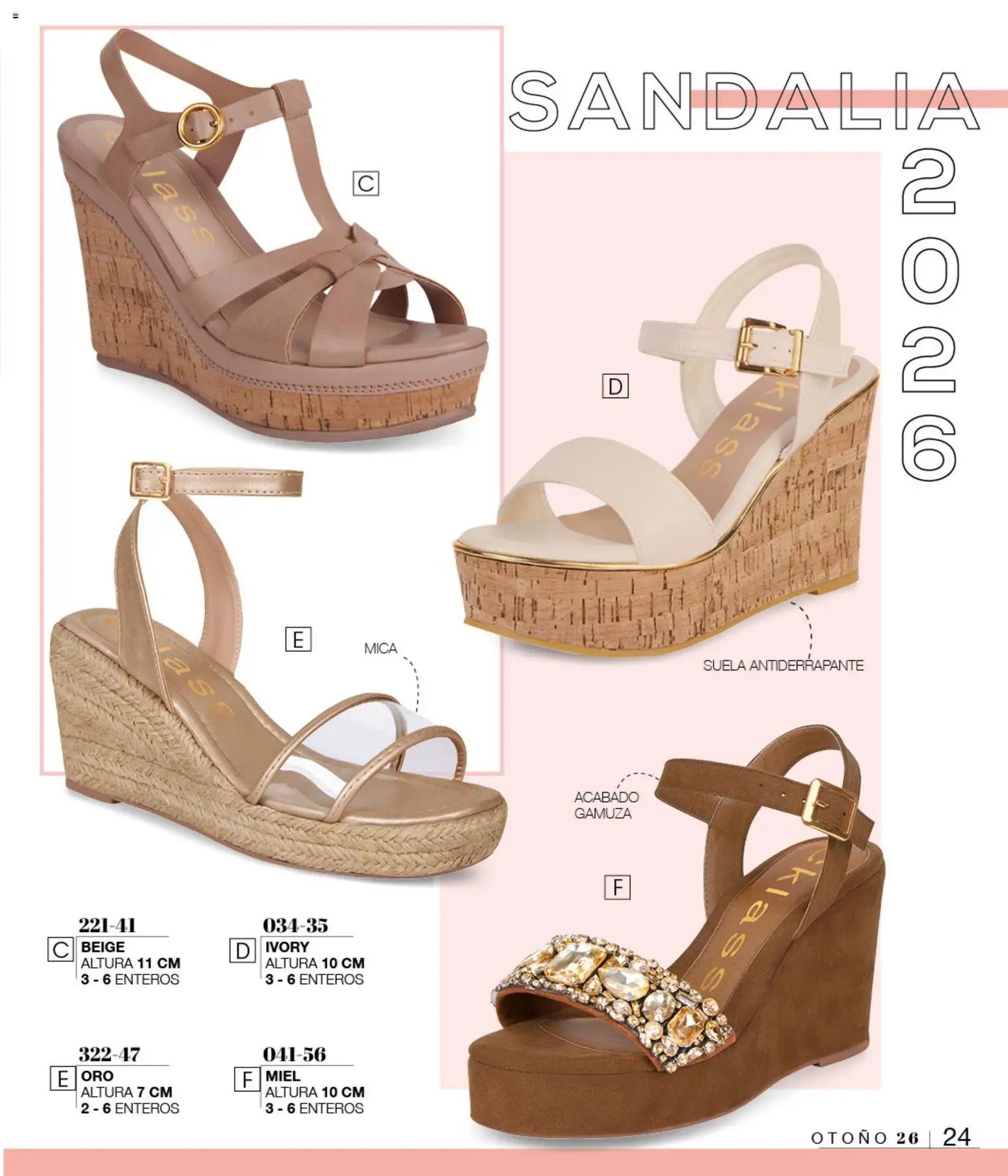 Cklass oferta desde 08/07/2026 Cklass catálogo Sandalias