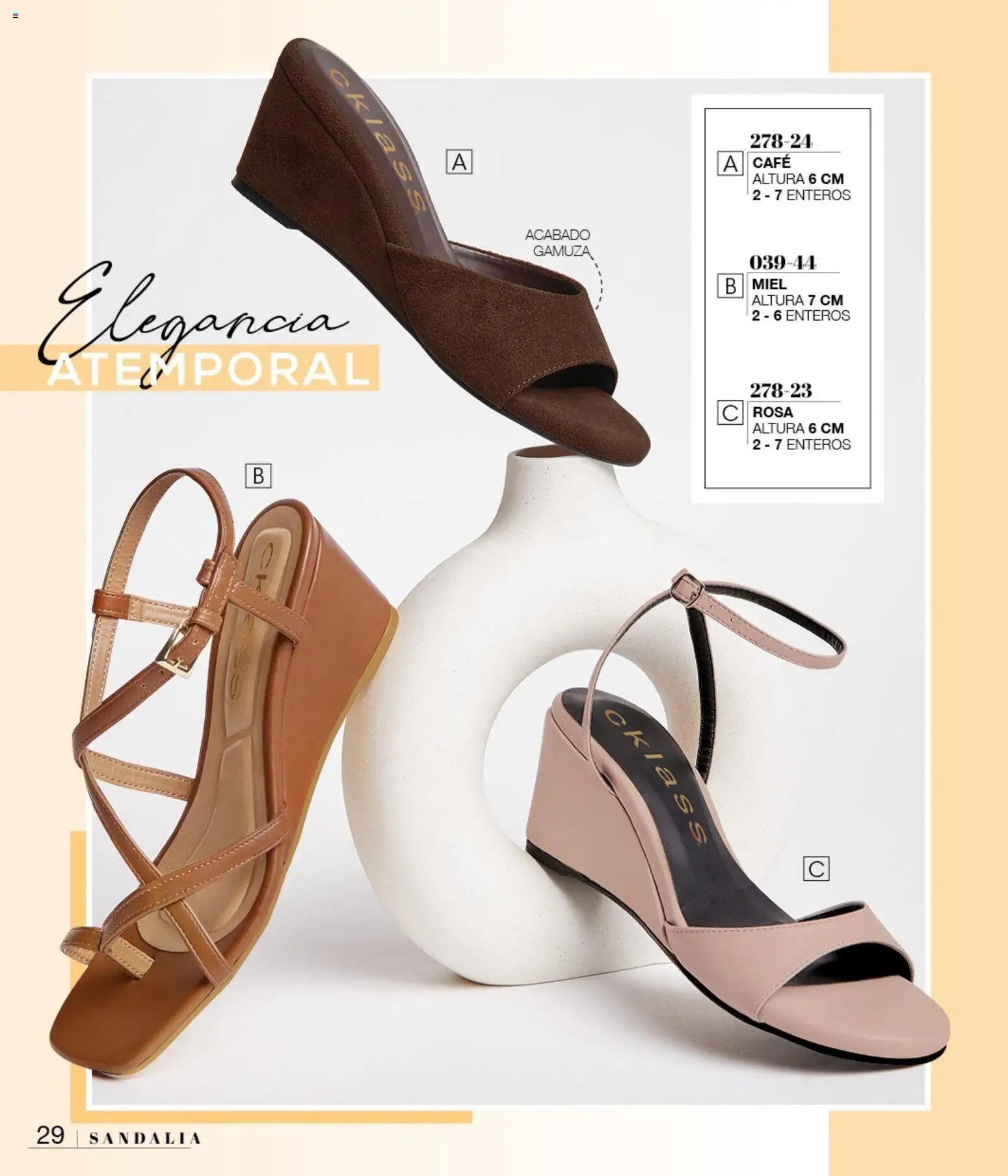Cklass oferta desde 08/07/2026 Cklass catálogo Sandalias