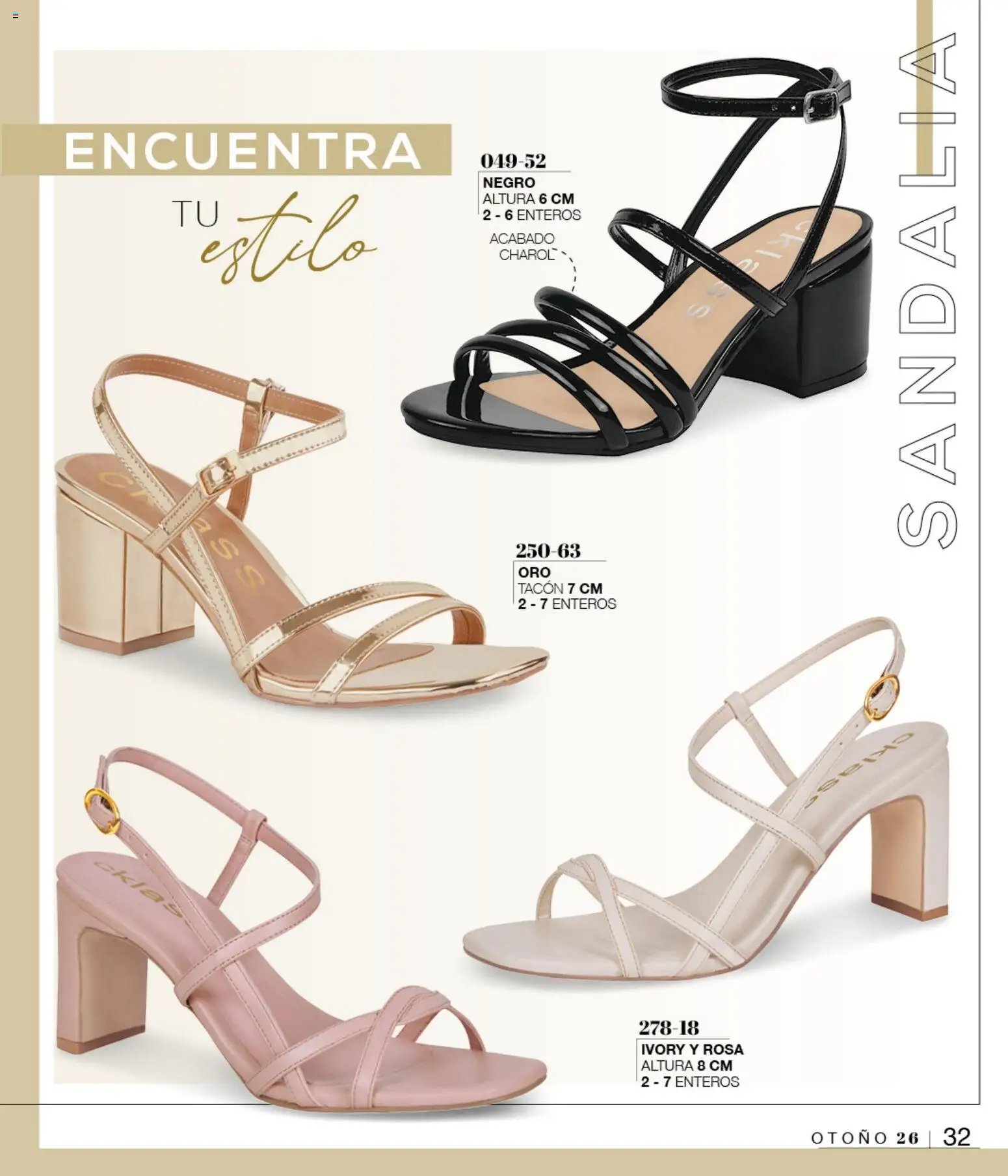 Cklass oferta desde 08/07/2026 Cklass catálogo Sandalias