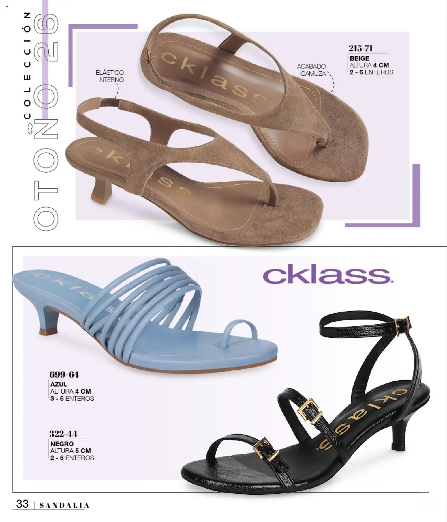 Cklass oferta desde 08/07/2026 Cklass catálogo Sandalias