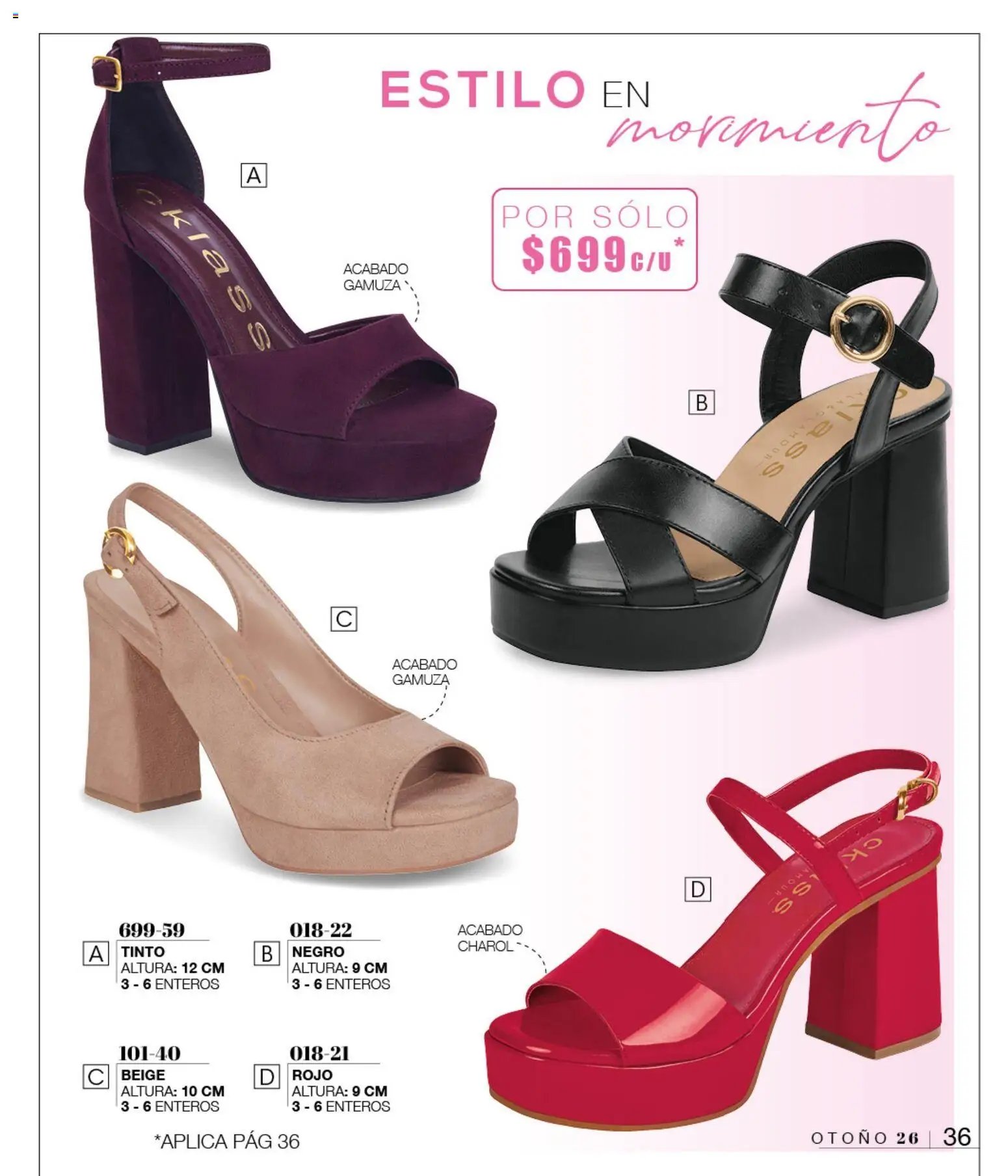 Cklass oferta desde 08/07/2026 Cklass catálogo Sandalias