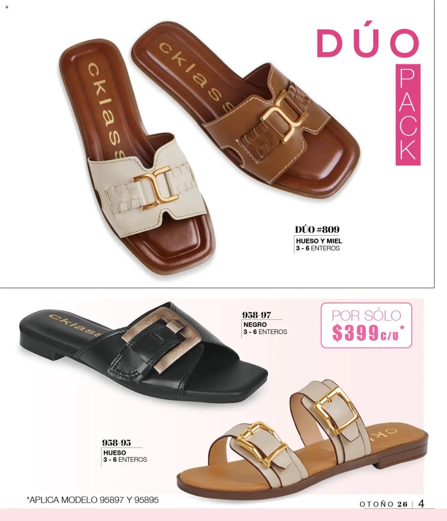 Cklass oferta desde 08/07/2026 Cklass catálogo Sandalias