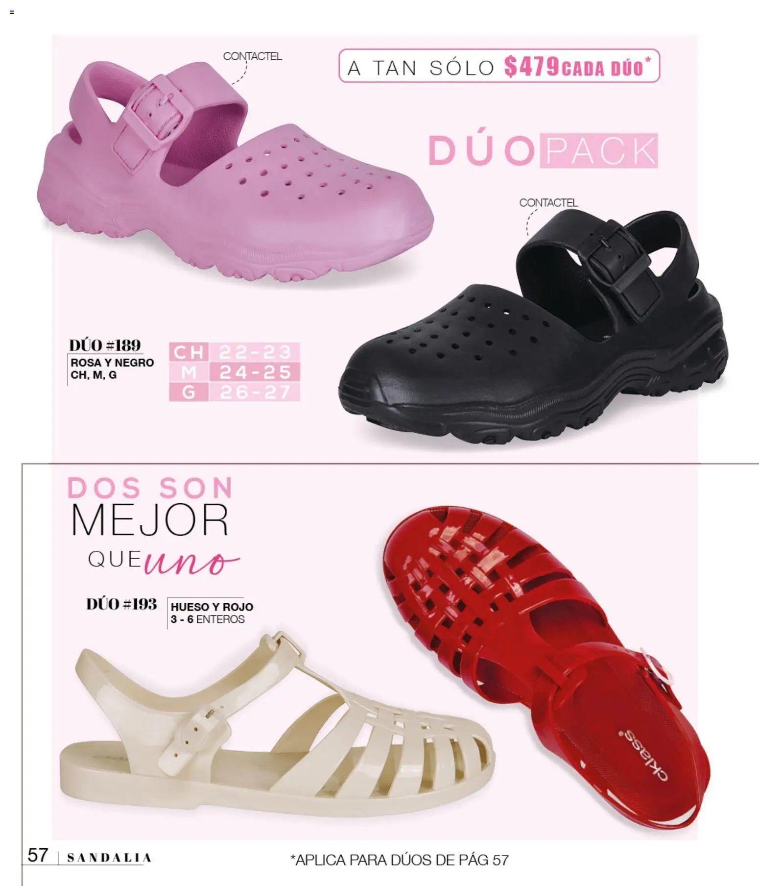 Cklass oferta desde 08/07/2026 Cklass catálogo Sandalias