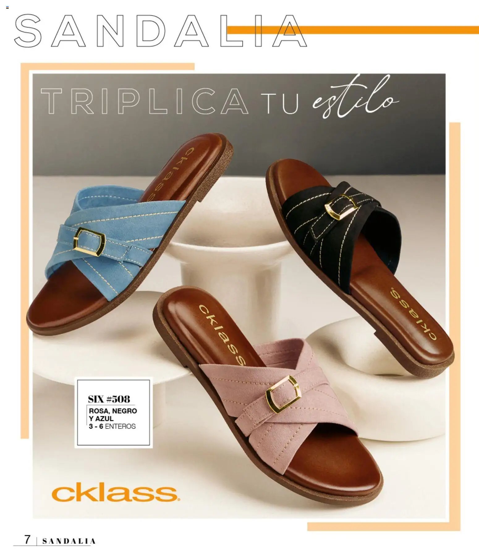 Cklass oferta desde 08/07/2026 Cklass catálogo Sandalias