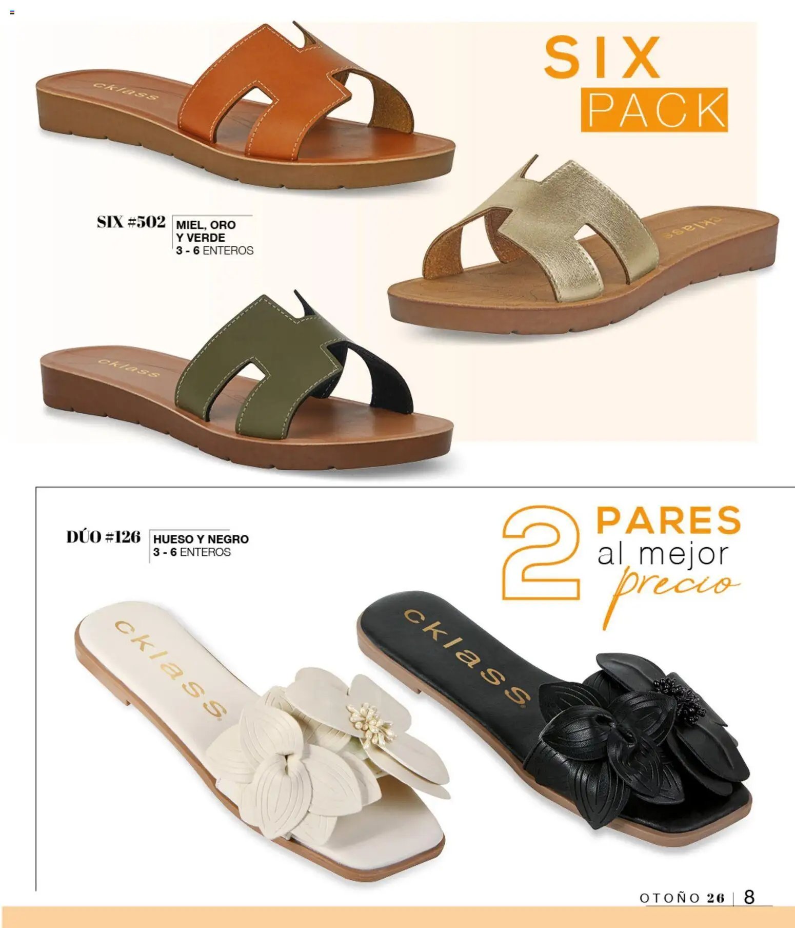 Cklass oferta desde 08/07/2026 Cklass catálogo Sandalias